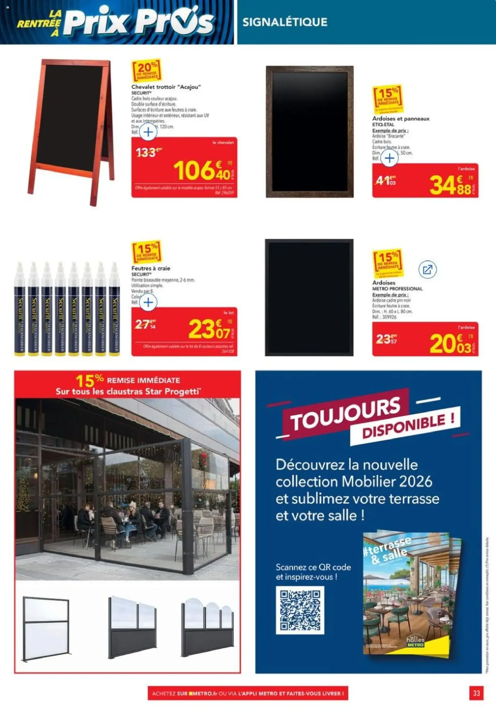 METRO catalogue - brochure valable à partir du 13/08/2026, page 33 sur 40