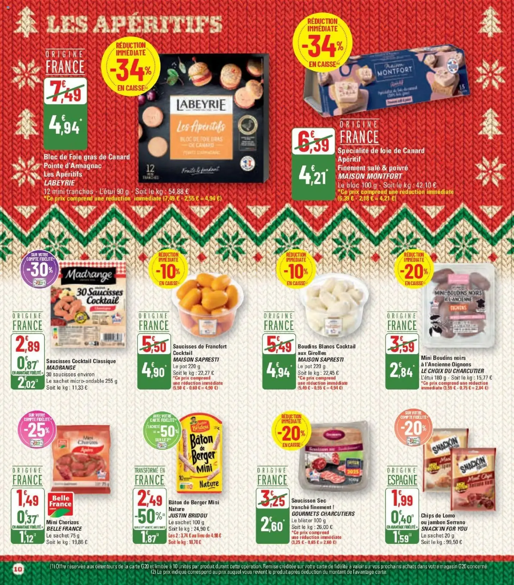 G20 Supermarchés catalogue - brochure valable à partir du 17/12/2025, page 10 sur 37