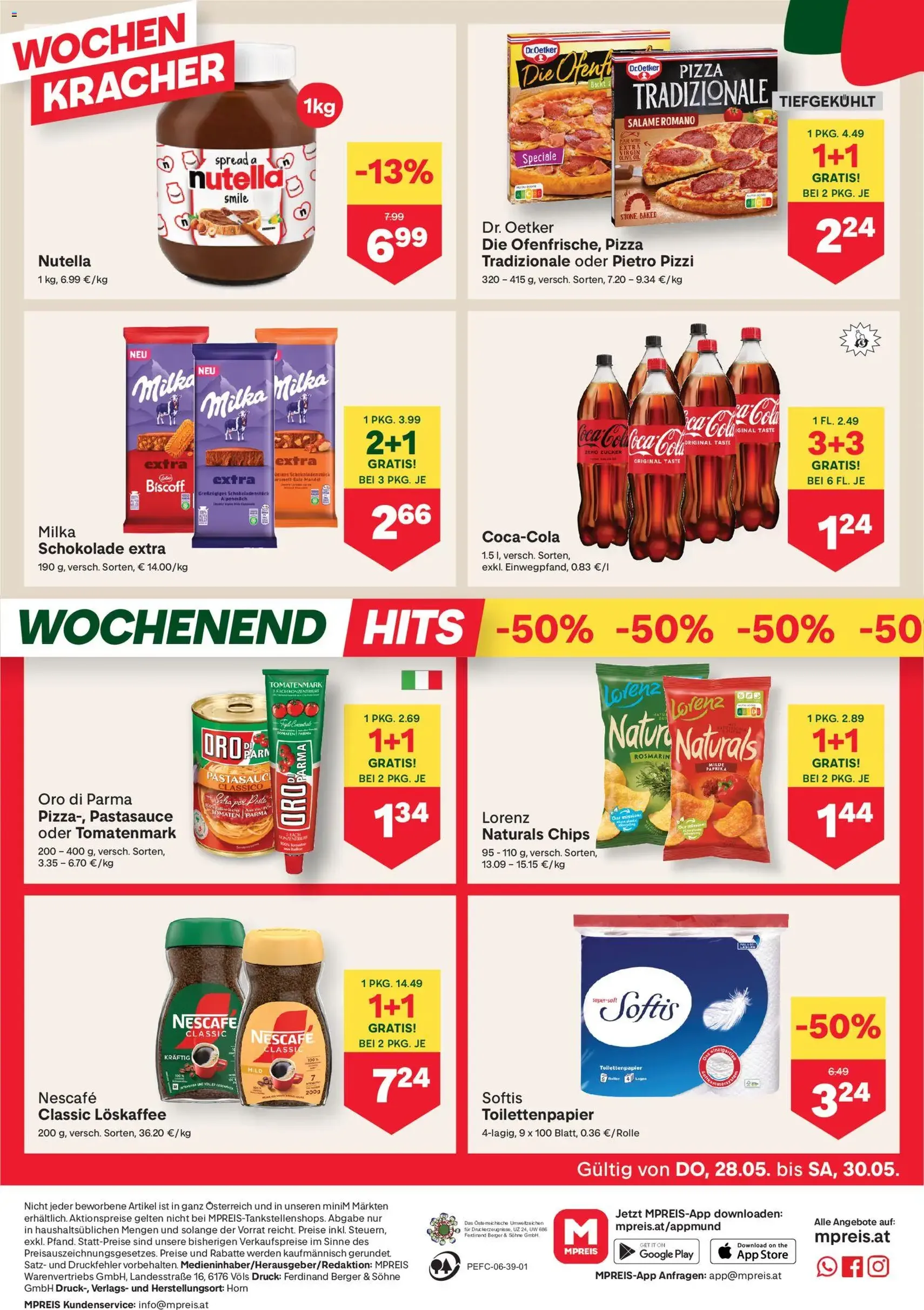 MPREIS Flugblatt - Gültiger Prospekt ab 28.05.2026, Seite 12 von insgesamt 14