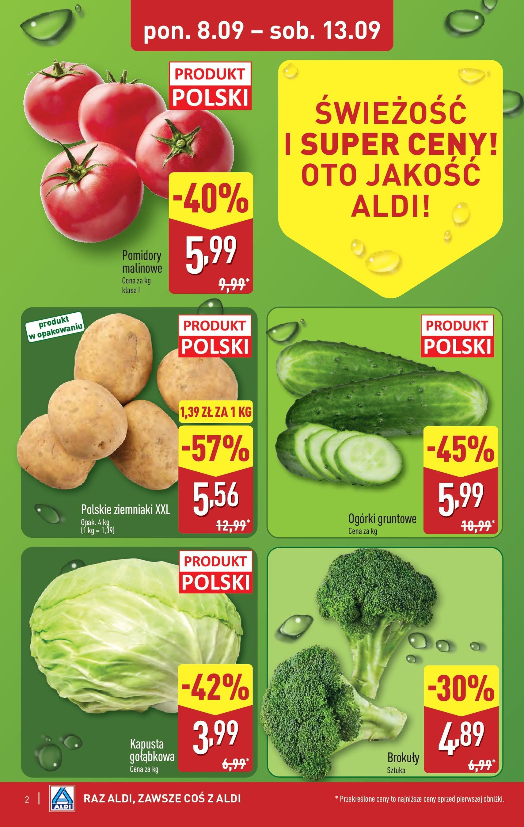 Aldi Gazetka - ważny gazetka od 08.09.2025 strona 2 z 44 Aldi Gazetka - ważny gazetka od 08.09.2025 strona 2 z 44