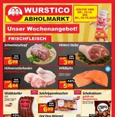 Wurstico Abholmarkt Flugblatt - Prospekt Vorschau gültig ab 23.10.2025