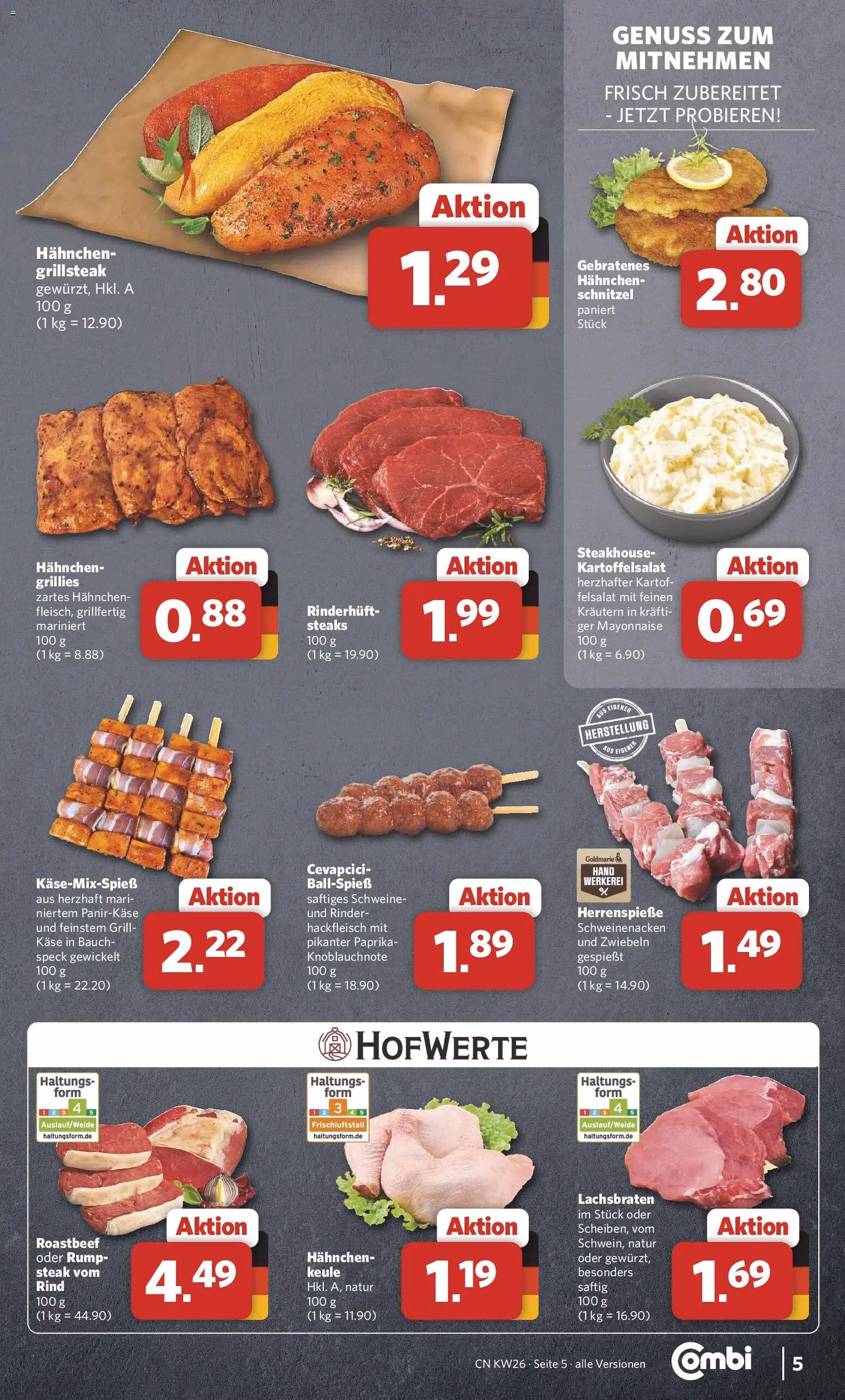 Combi Prospekt - Gültiger Prospekt ab 22.06.2026, Seite 5 von insgesamt 38