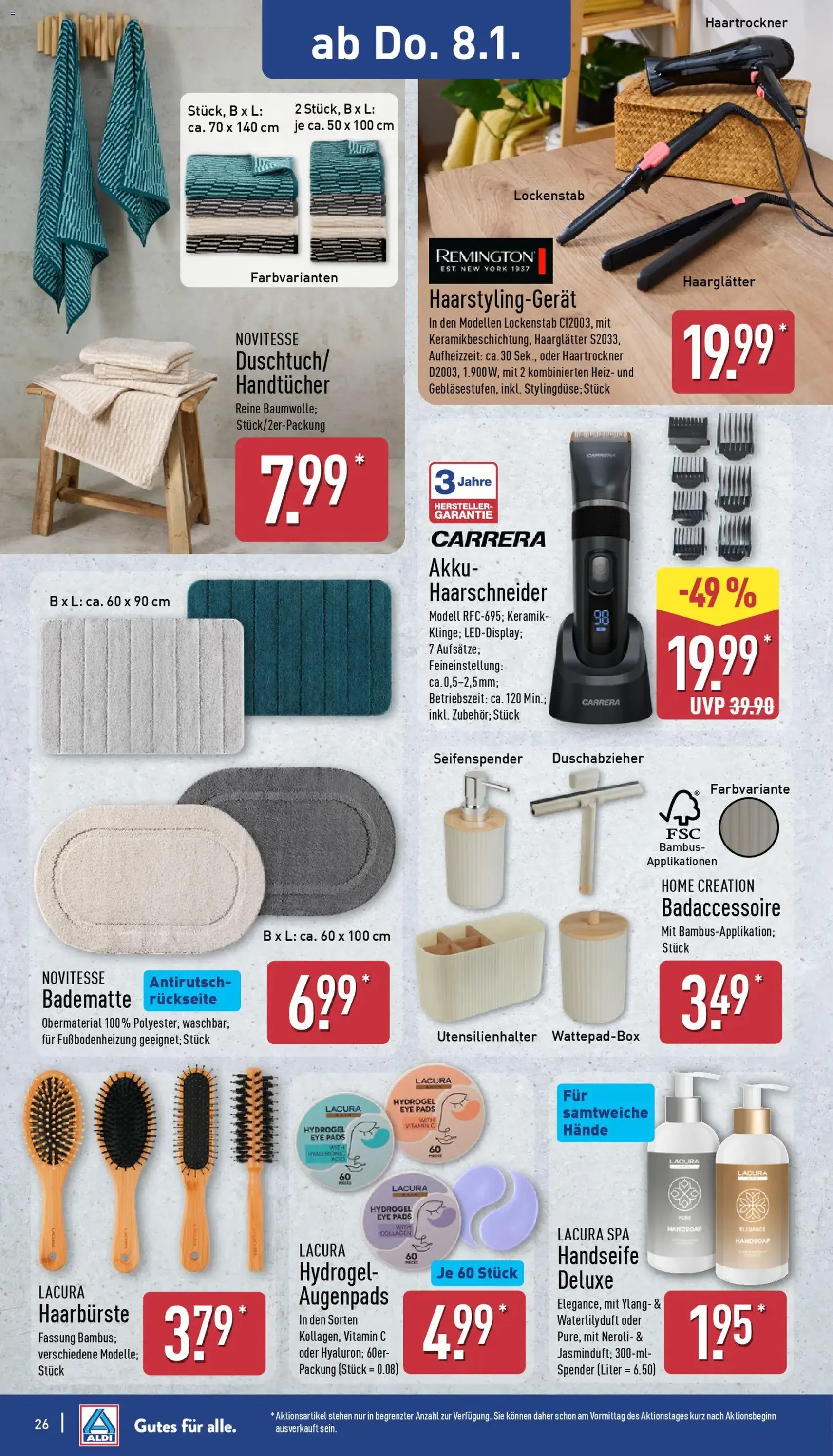 Aldi Prospekt - Gültiger Prospekt ab 05.01.2026, Seite 26 von insgesamt 38