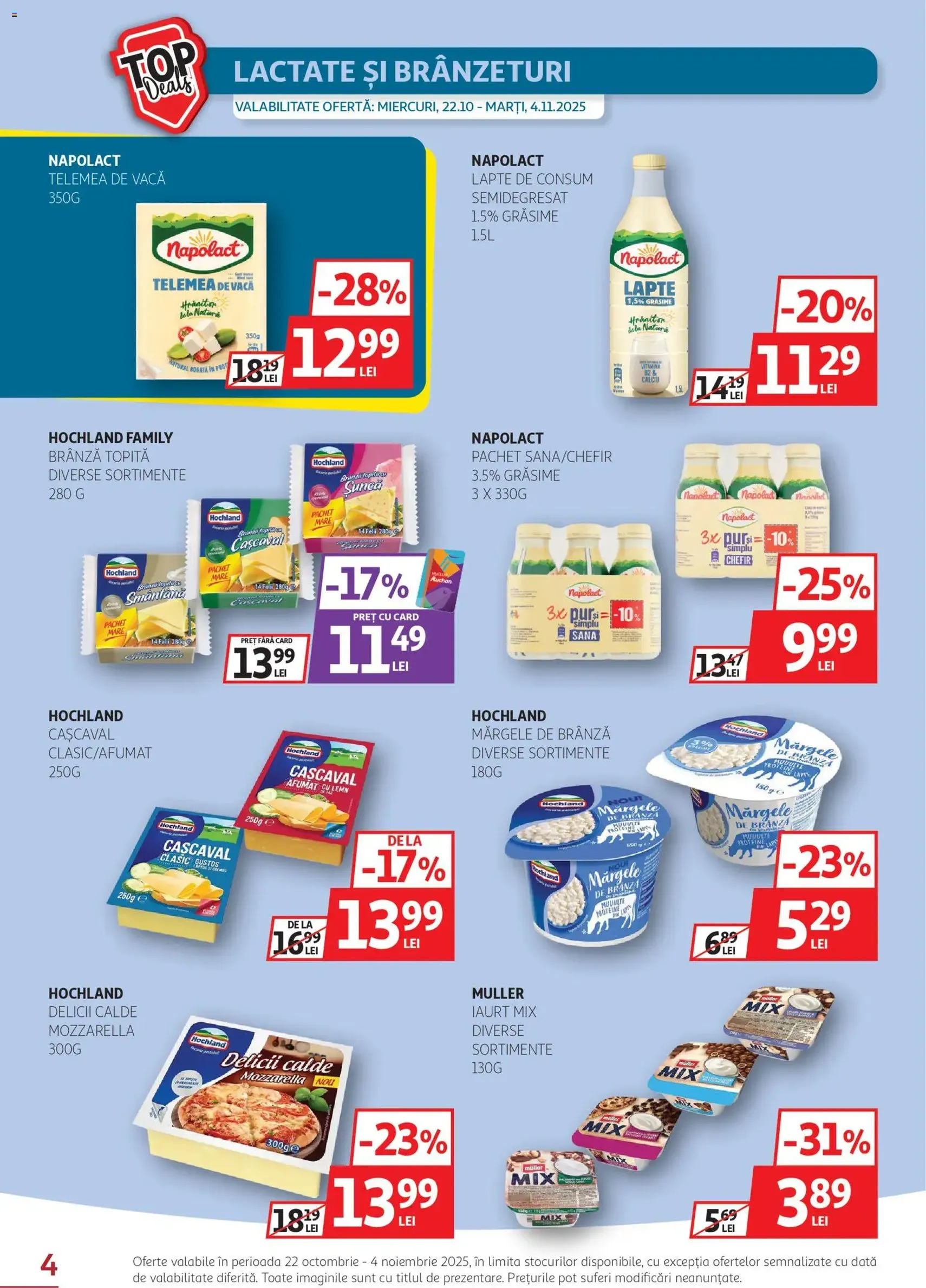 Catalog Auchan - cataloage valabile începând cu 22.10.2025 pagina 4 din 22 Catalog Auchan - cataloage valabile începând cu 22.10.2025 pagina 4 din 22