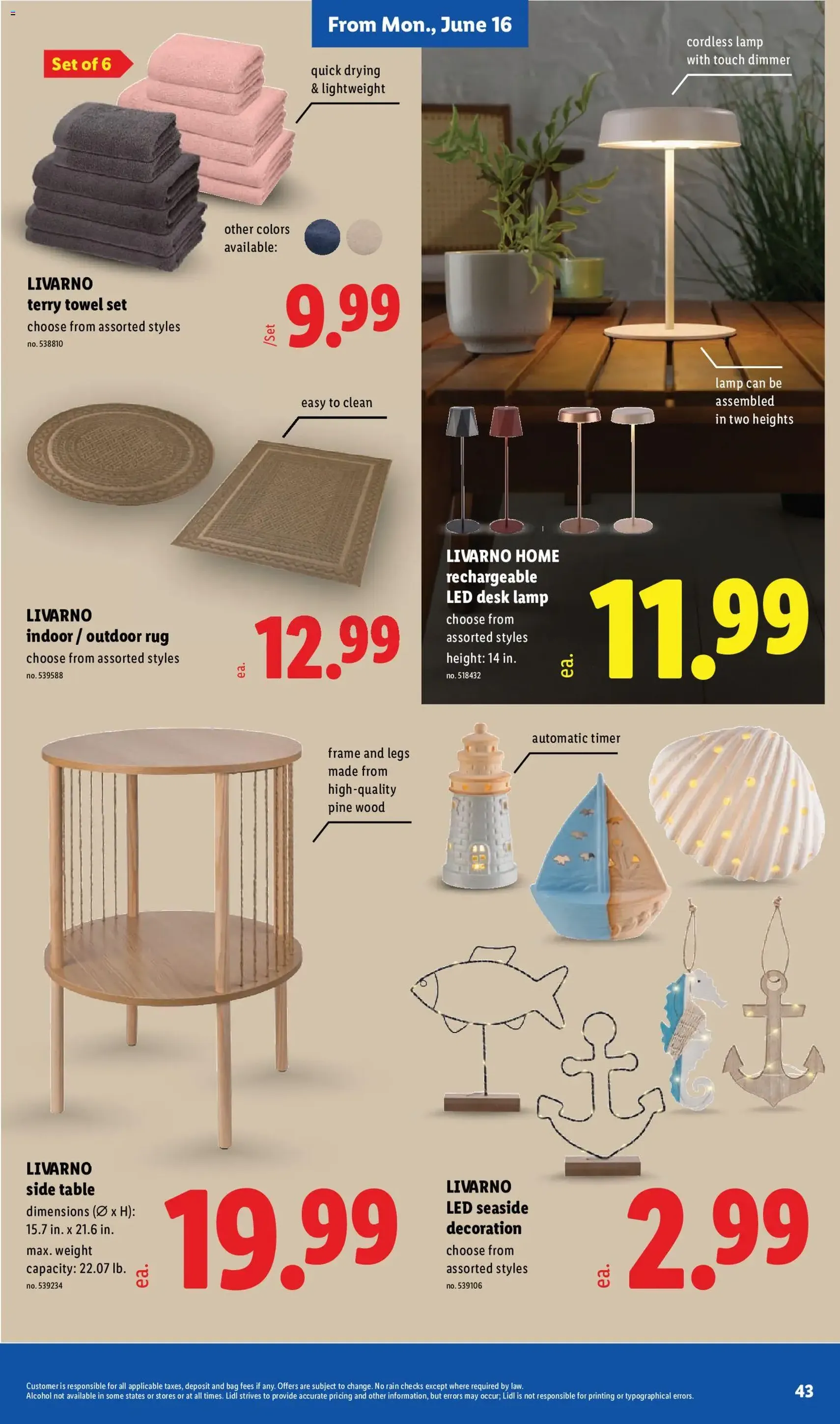 Lidl Weekly Ad - valid flyer from 06/10/2026, page 43 of 48