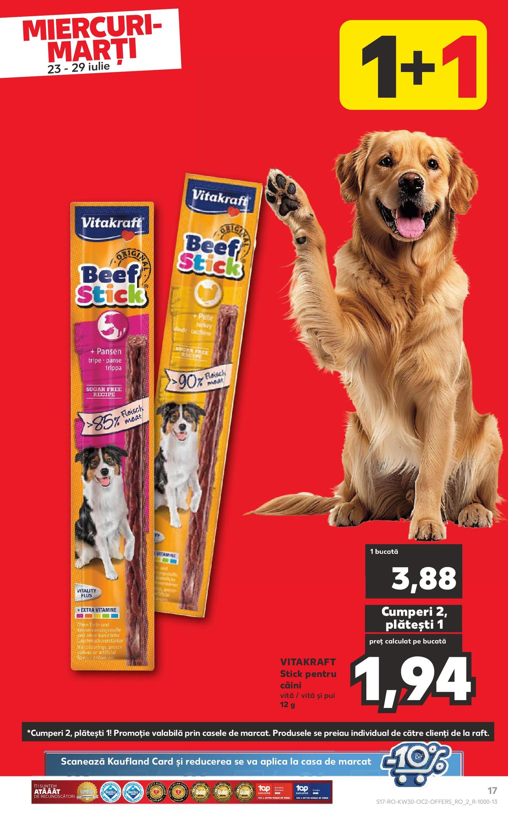Catalog Kaufland - Bucureşti - cataloage valabile începând cu 23.07.2025 pagina 17 din 72 Catalog Kaufland - Bucureşti - cataloage valabile începând cu 23.07.2025 pagina 17 din 72