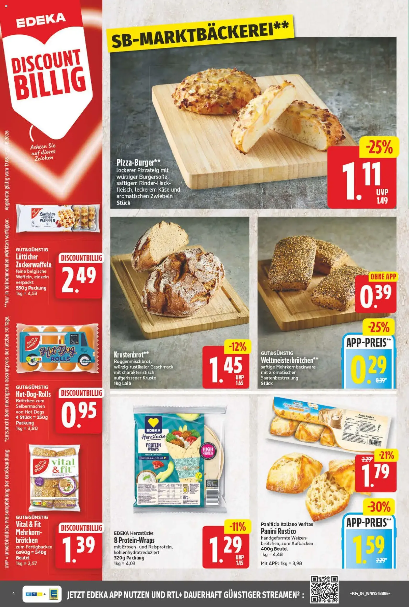 NP Discount Prospekt - Gültiger Prospekt ab 17.08.2026, Seite 4 von insgesamt 16