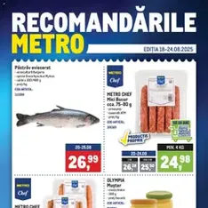 Catalog Metro - previzualizare cataloage valabilă începând cu 18.08.2025