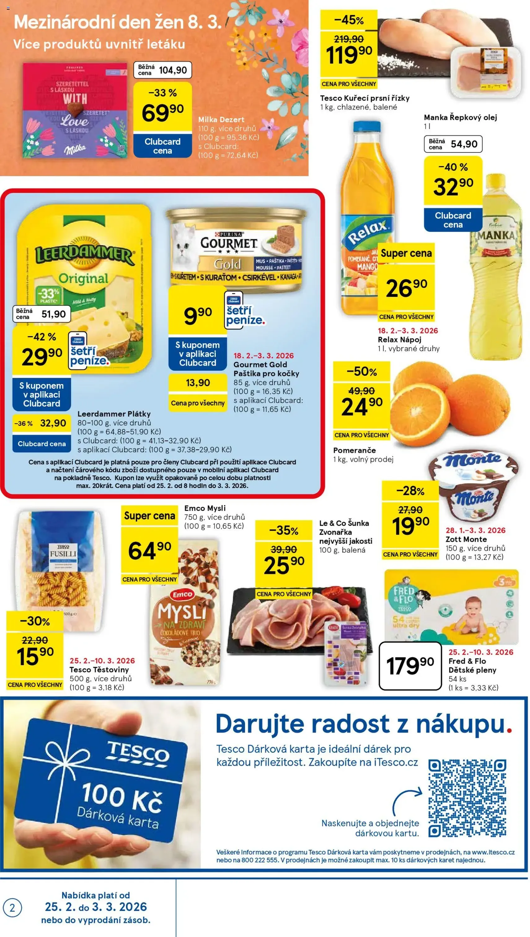 Tesco leták - Hypermarket - platný leták od 25.02.2026 strana 2 z 22