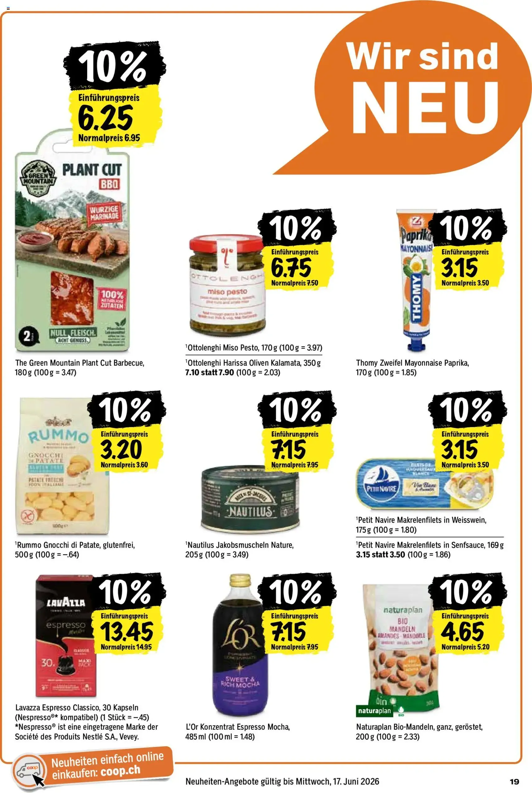 Coop aktionen - Gültiger Prospekt ab 04.06.2026, Seite 19 von insgesamt 24