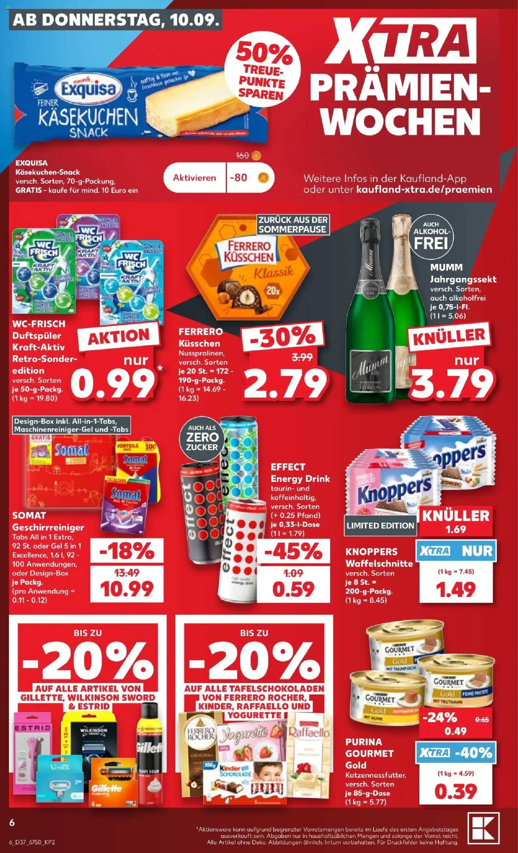 Kaufland Prospekt - Gültiger Prospekt ab 10.09.2026, Seite 6 von insgesamt 66
