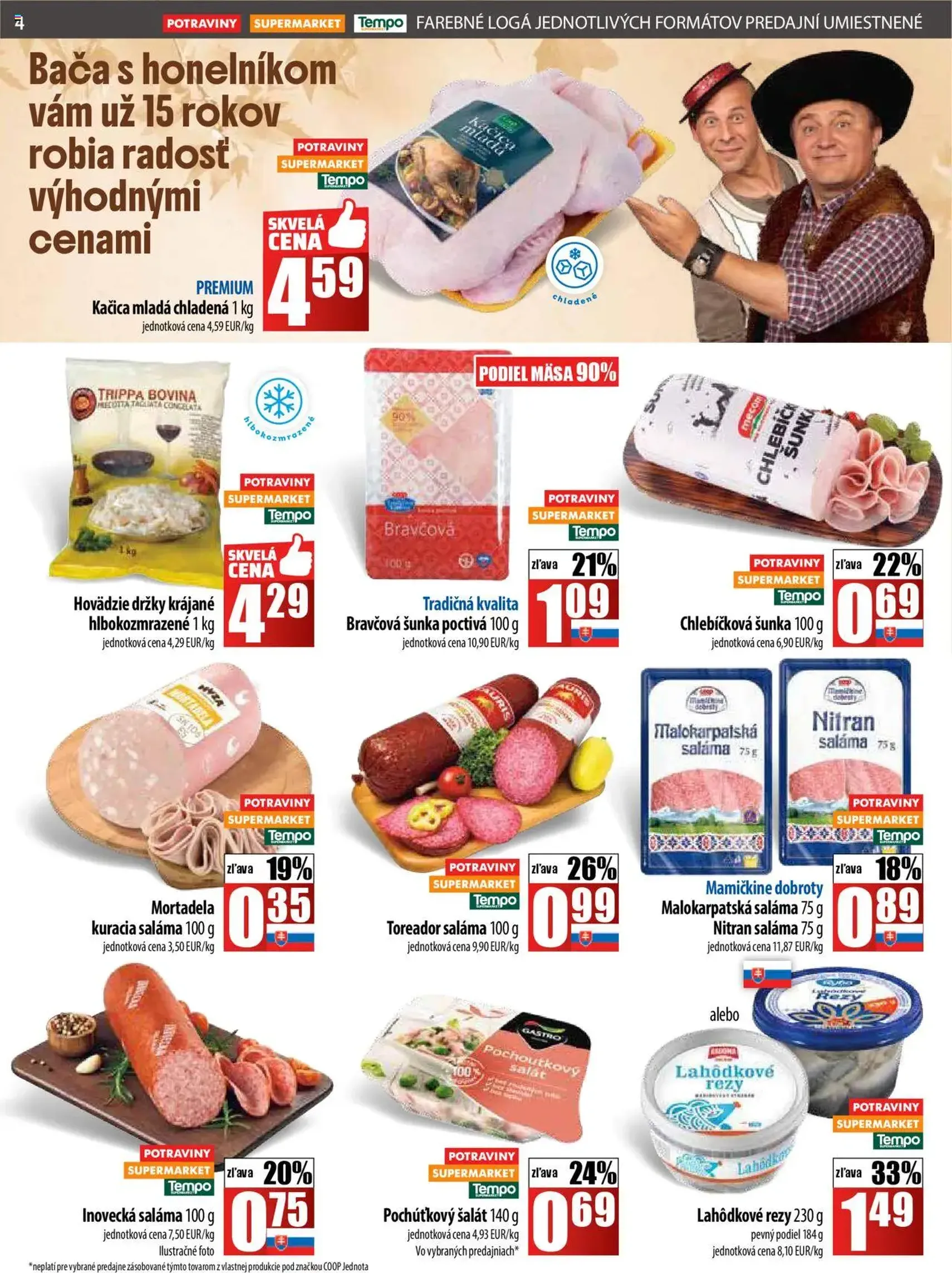 COOP Jednota leták - platný leták od 11.09.2025 strana 4 z 28 COOP Jednota leták - platný leták od 11.09.2025 strana 4 z 28