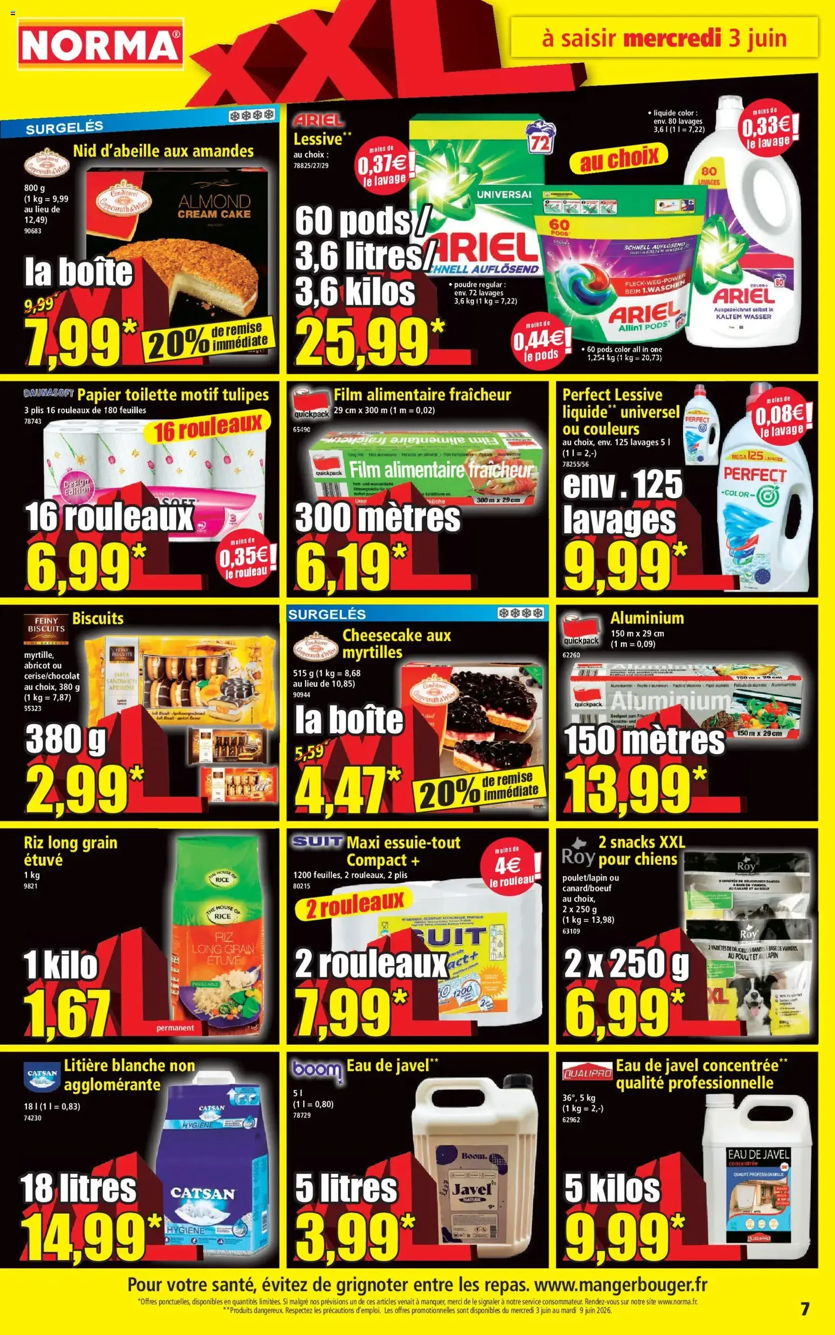 Norma catalogue - brochure valable à partir du 03/06/2026, page 7 sur 12