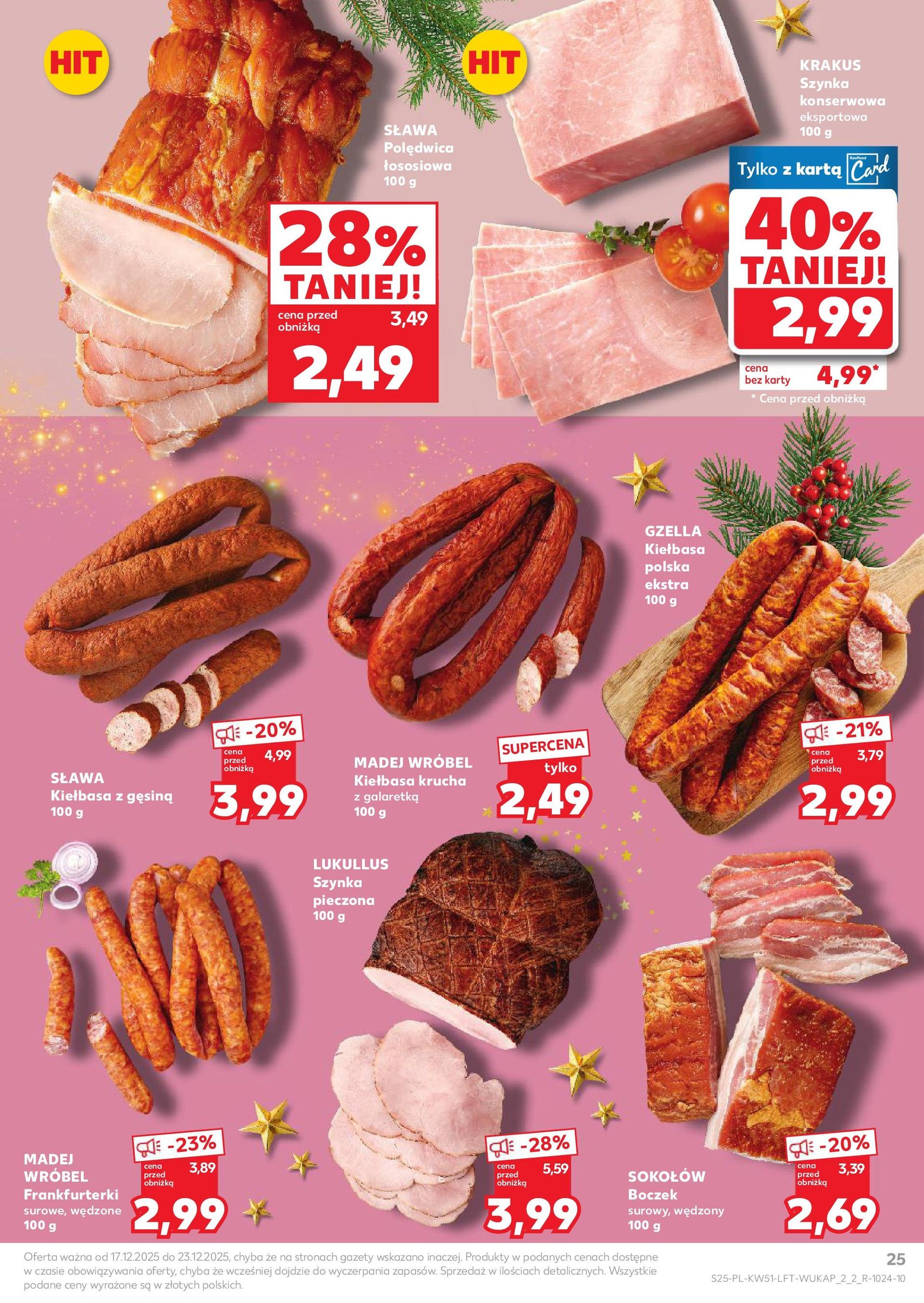 Kaufland gazetka - ważny gazetka od 17.12.2025 strona 25 z 64