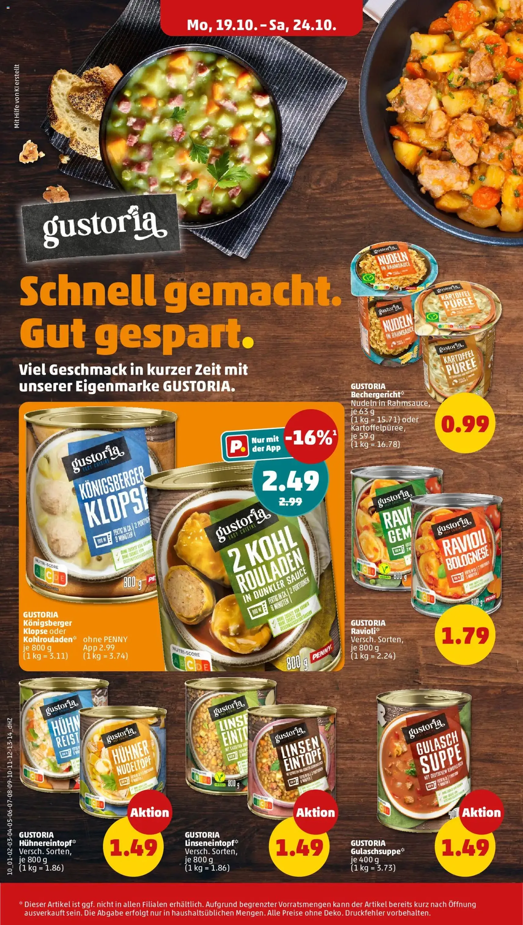 Penny Prospekt - Gültiger Prospekt ab 19.10.2026, Seite 12 von insgesamt 42