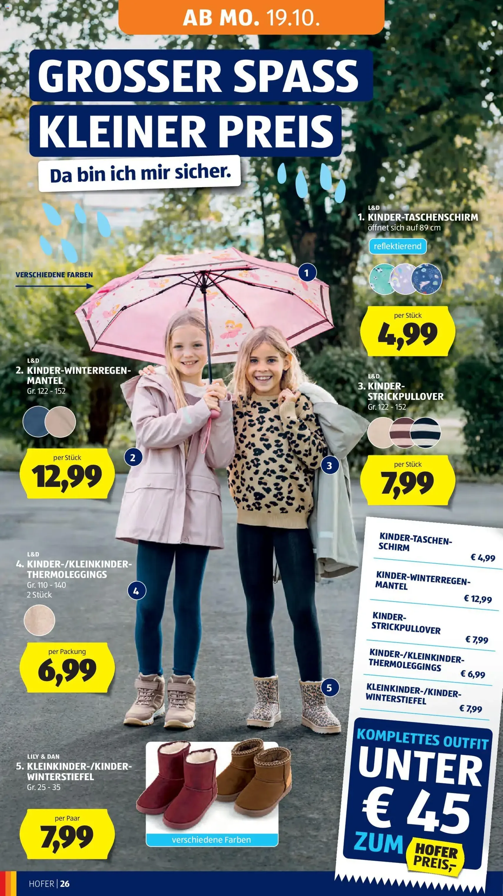 Hofer Flugblatt - Gültiger Prospekt ab 16.10.2026, Seite 36 von insgesamt 54