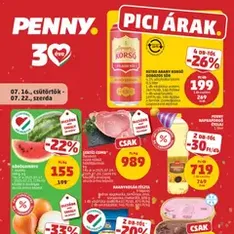 PENNY akciós újság - szórólap előnézete érvényes 2026.07.16. -tól