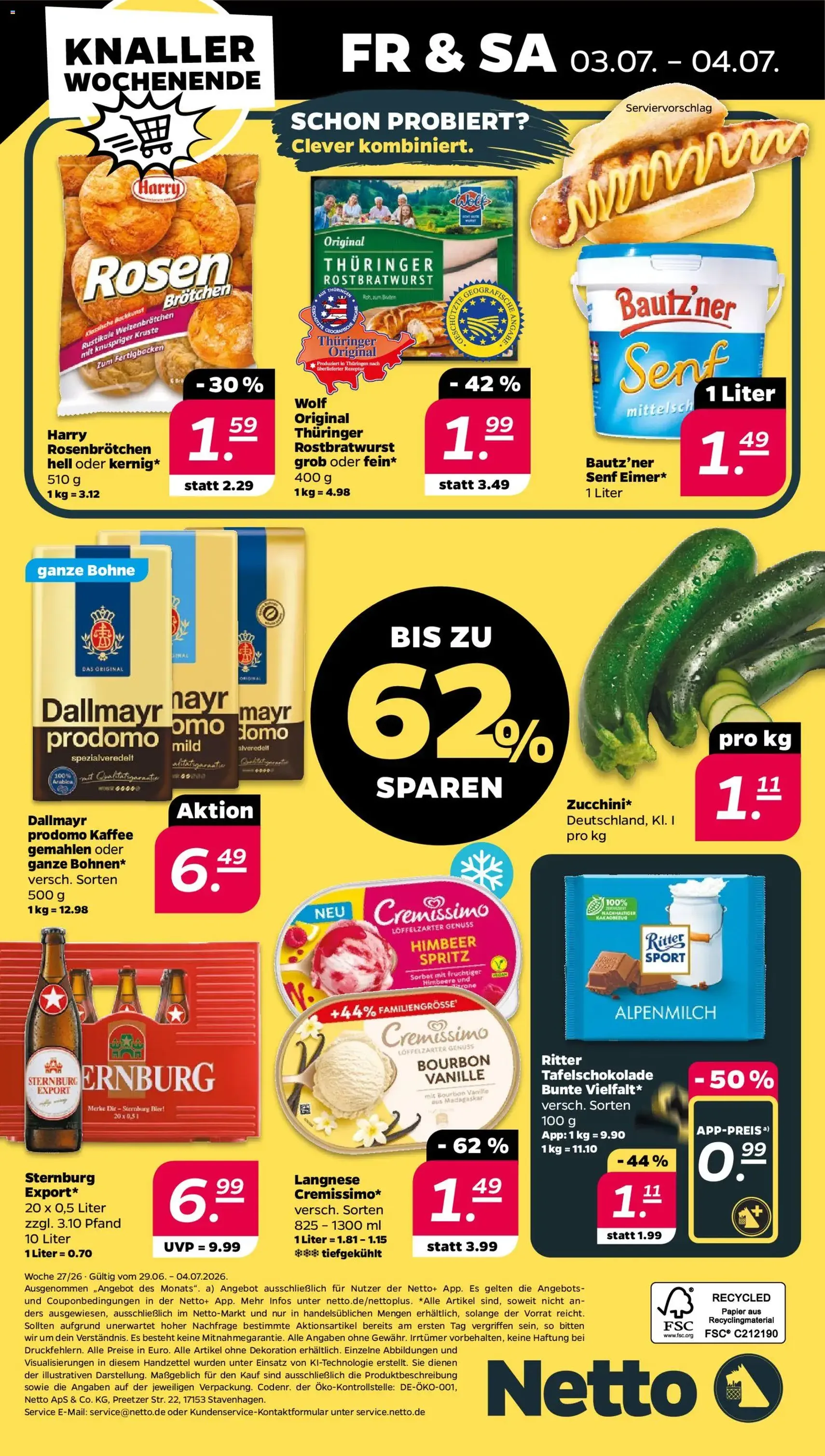 Netto Prospekt - Gültiger Prospekt ab 29.06.2026, Seite 36 von insgesamt 37
