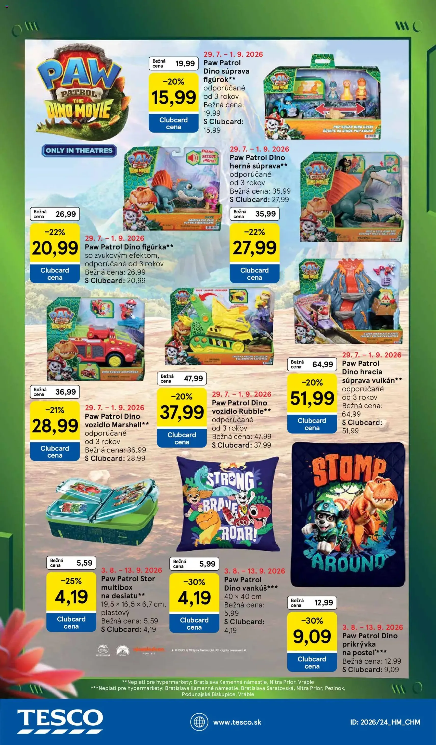 Tesco Hypermarket - leták - platný leták od 12.08.2026 strana 54 z 54