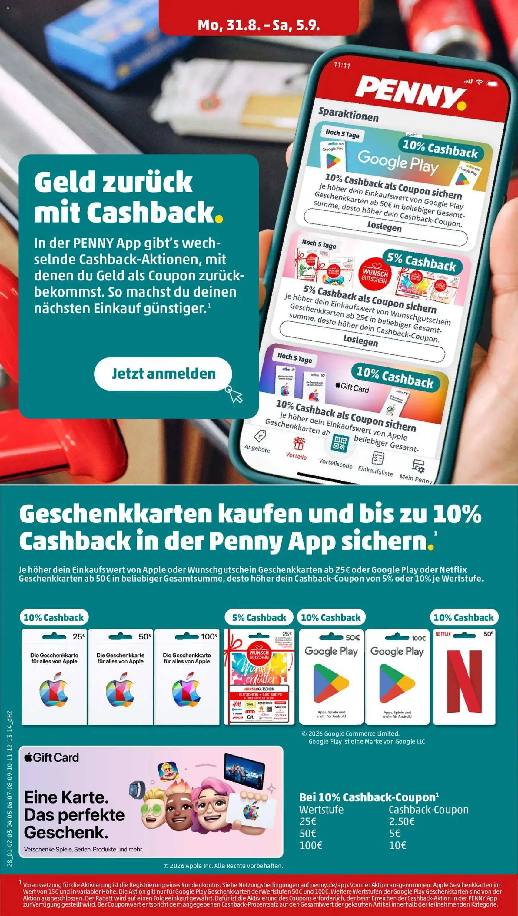 Penny Prospekt - Gültiger Prospekt ab 31.08.2026, Seite 32 von insgesamt 53