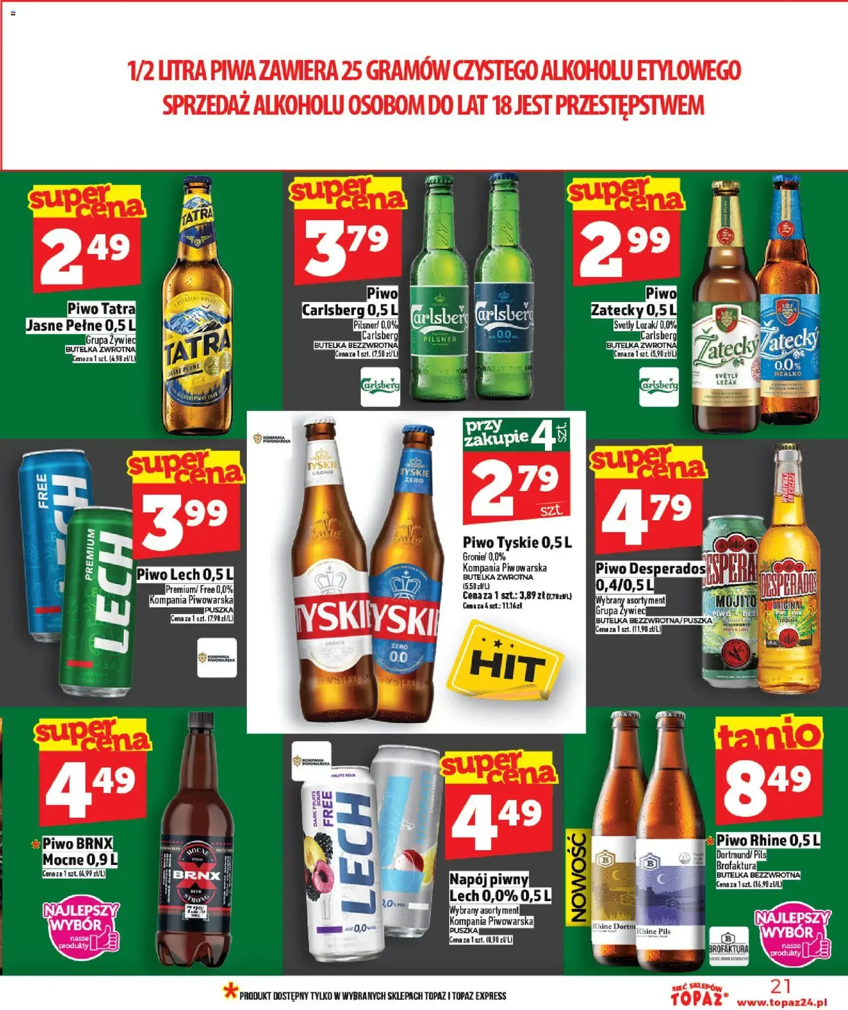 Topaz Gazetka - ważny gazetka od 19.02.2026 strona 21 z 28