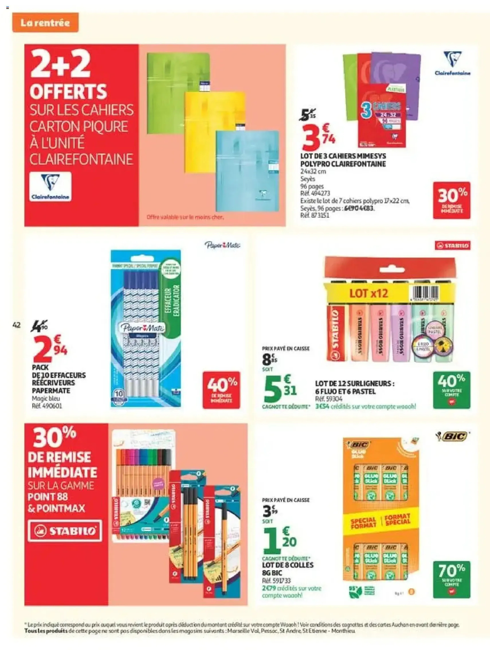 Auchan catalogue - brochure valable à partir du 18/08/2026, page 42 sur 51