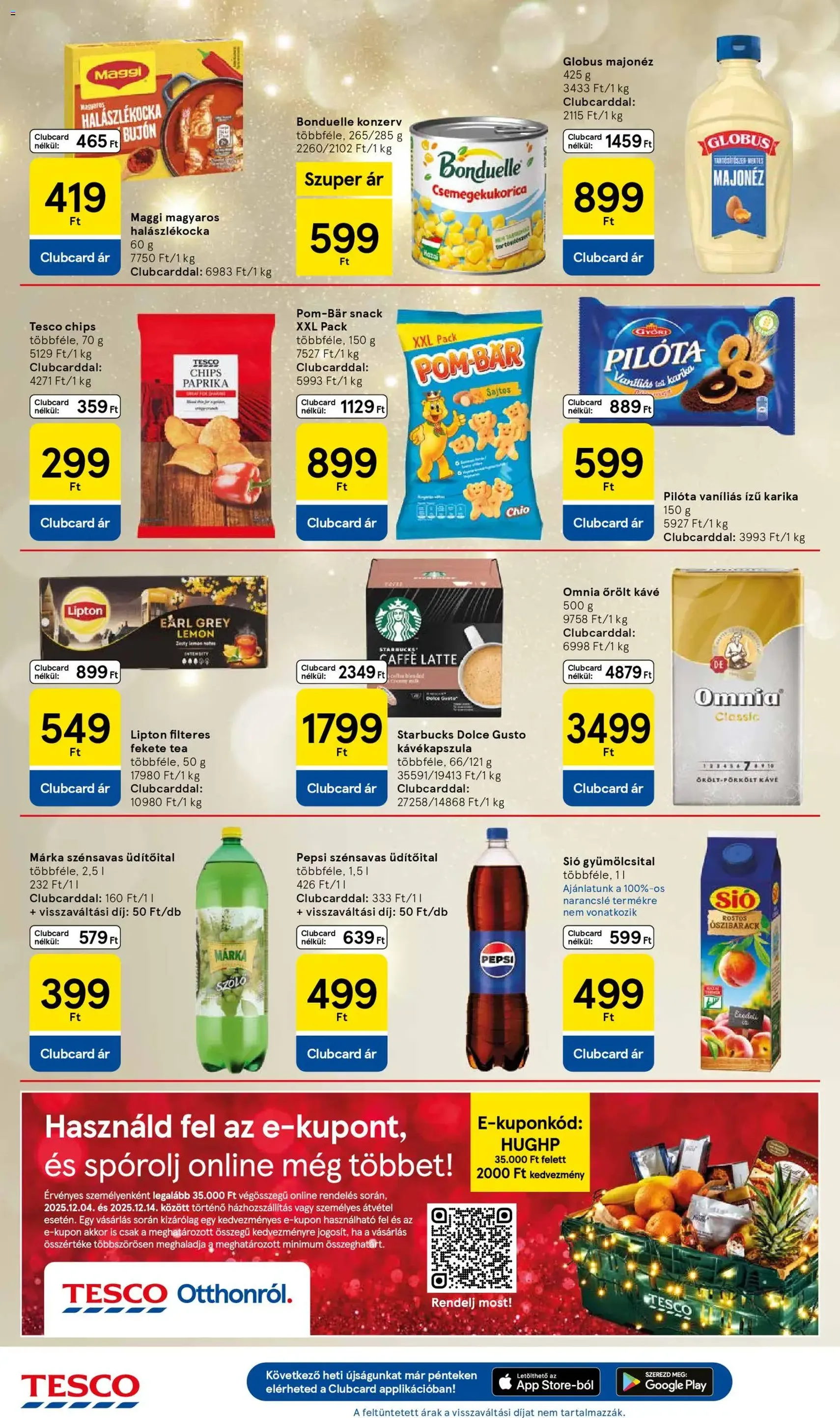 Tesco Hipermarket - Akciós újság - 2025.12.11. érvényes szórólap 6 oldal 46 oldalból