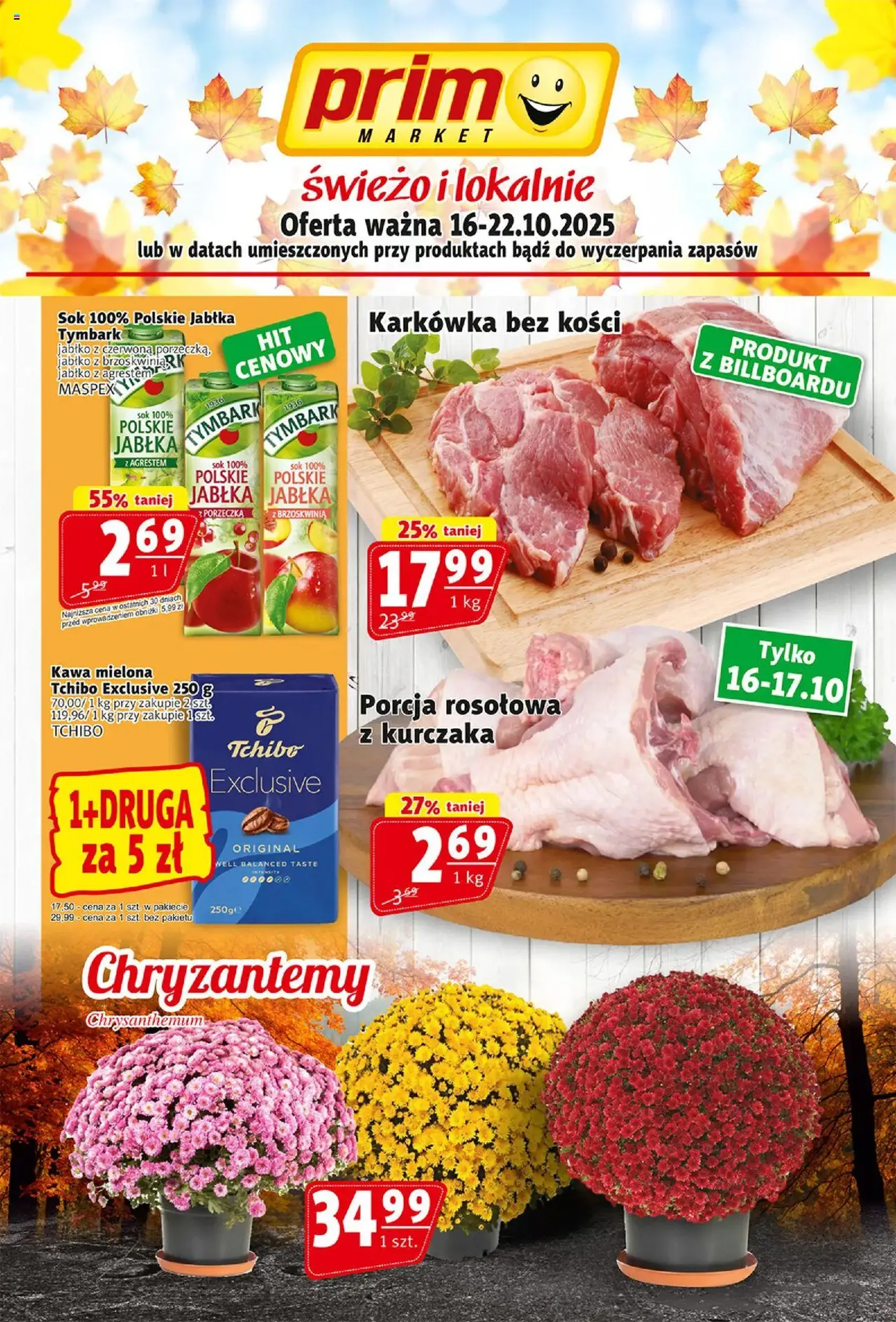 Prim Market Gazetka - ważny gazetka od 16.10.2025 strona 1 z 16 Prim Market Gazetka - ważny gazetka od 16.10.2025 strona 1 z 16