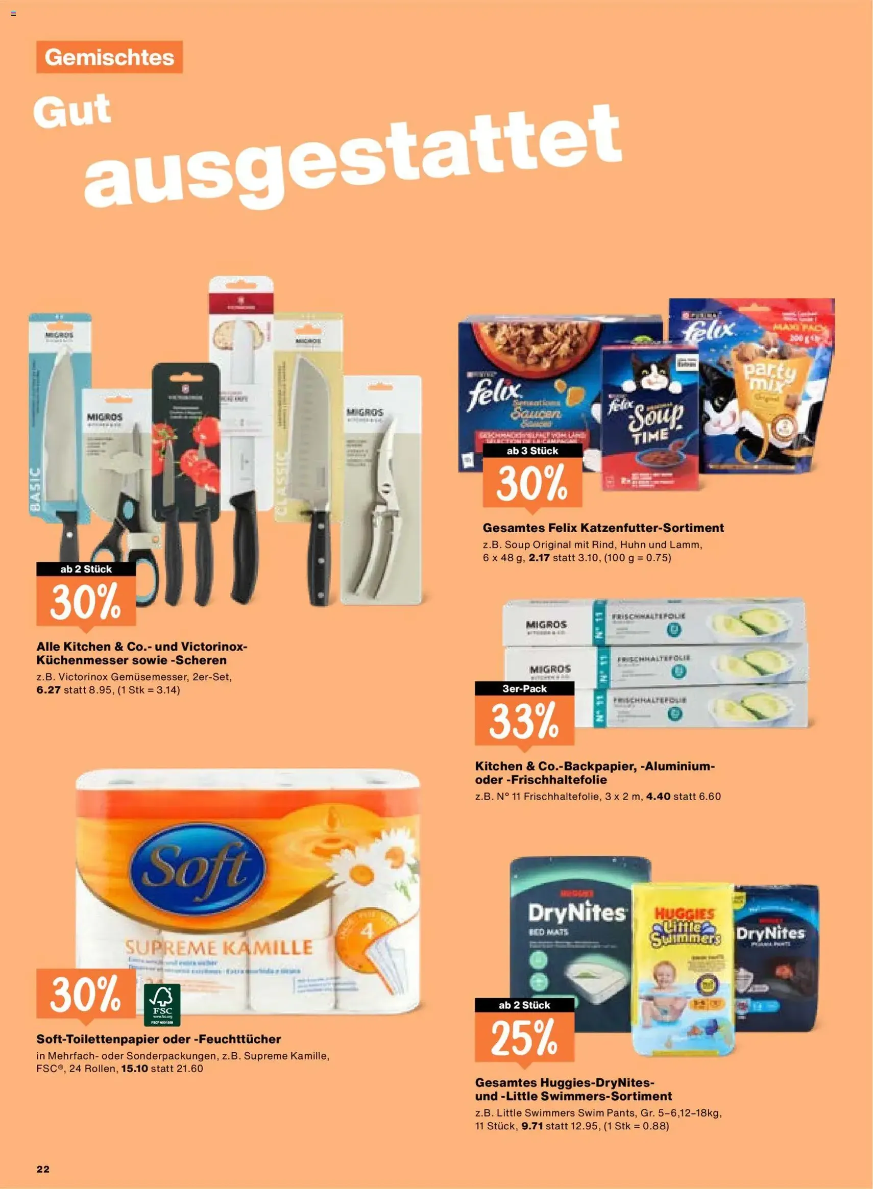 Migros aktionen - Gültiger Prospekt ab 04.06.2026, Seite 22 von insgesamt 24