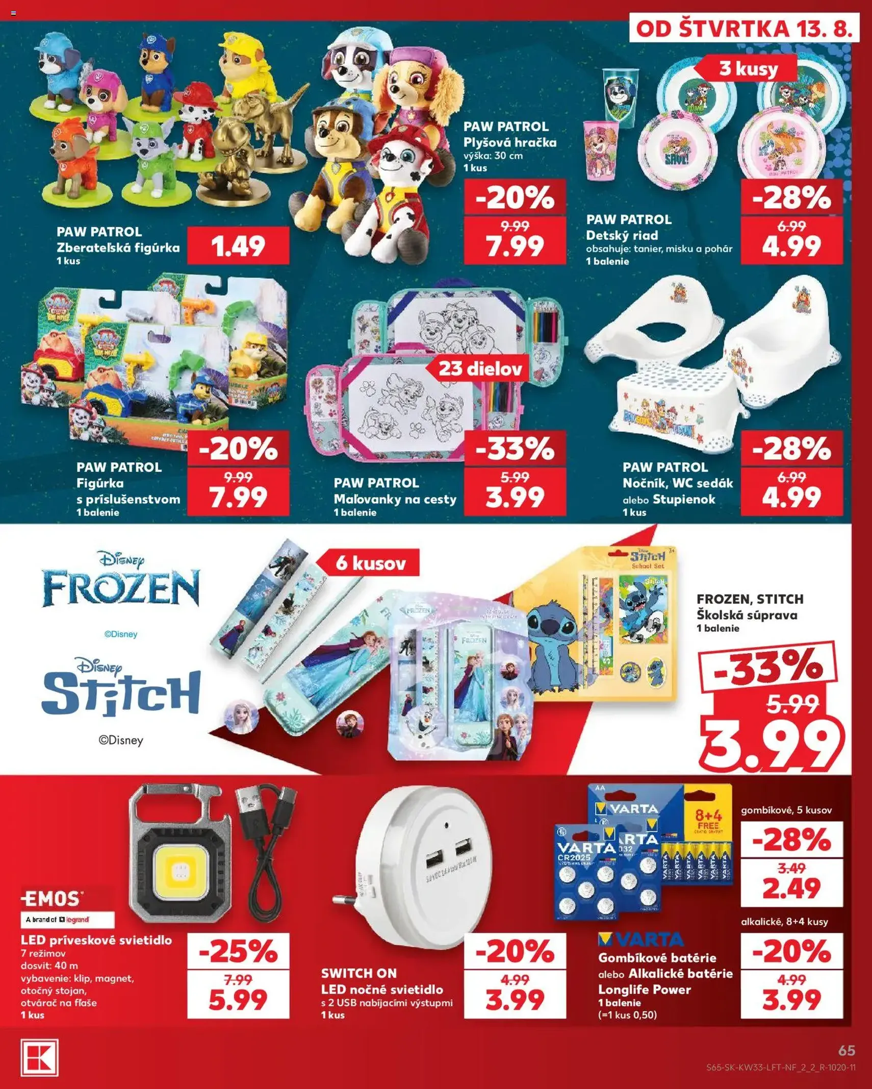 Kaufland leták - platný leták od 13.08.2026 strana 65 z 80