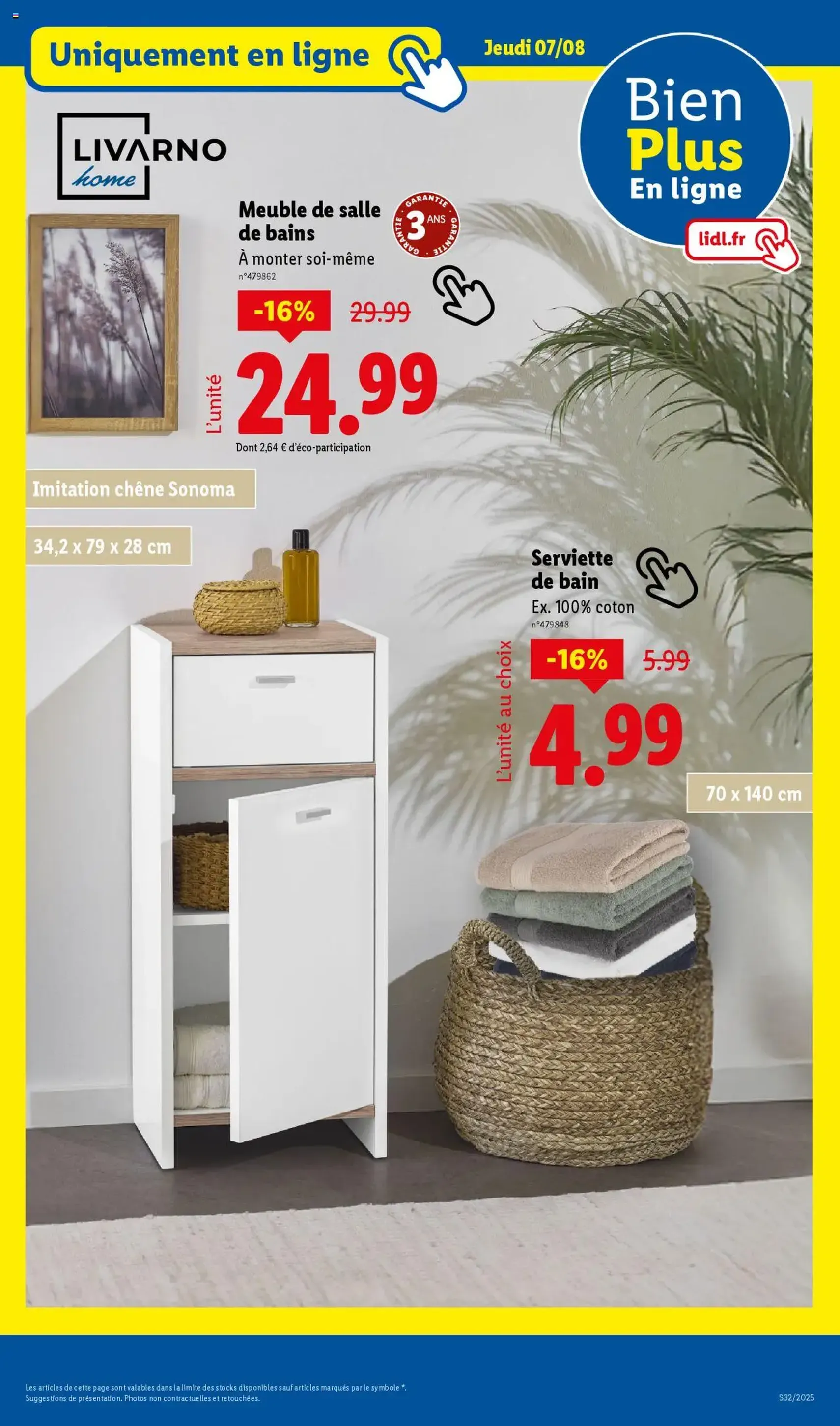 LIDL catalogue semaine 31 - brochure valable à partir du 07/08/2025, page 49 sur 76 LIDL catalogue semaine 31 - brochure valable à partir du 07/08/2025, page 49 sur 76