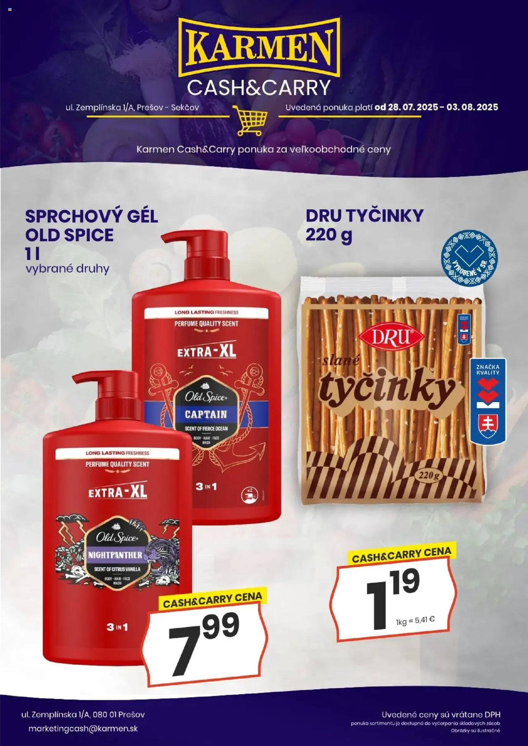 KARMEN CBA leták - platný leták od 28.07.2025 strana 7 z 8
