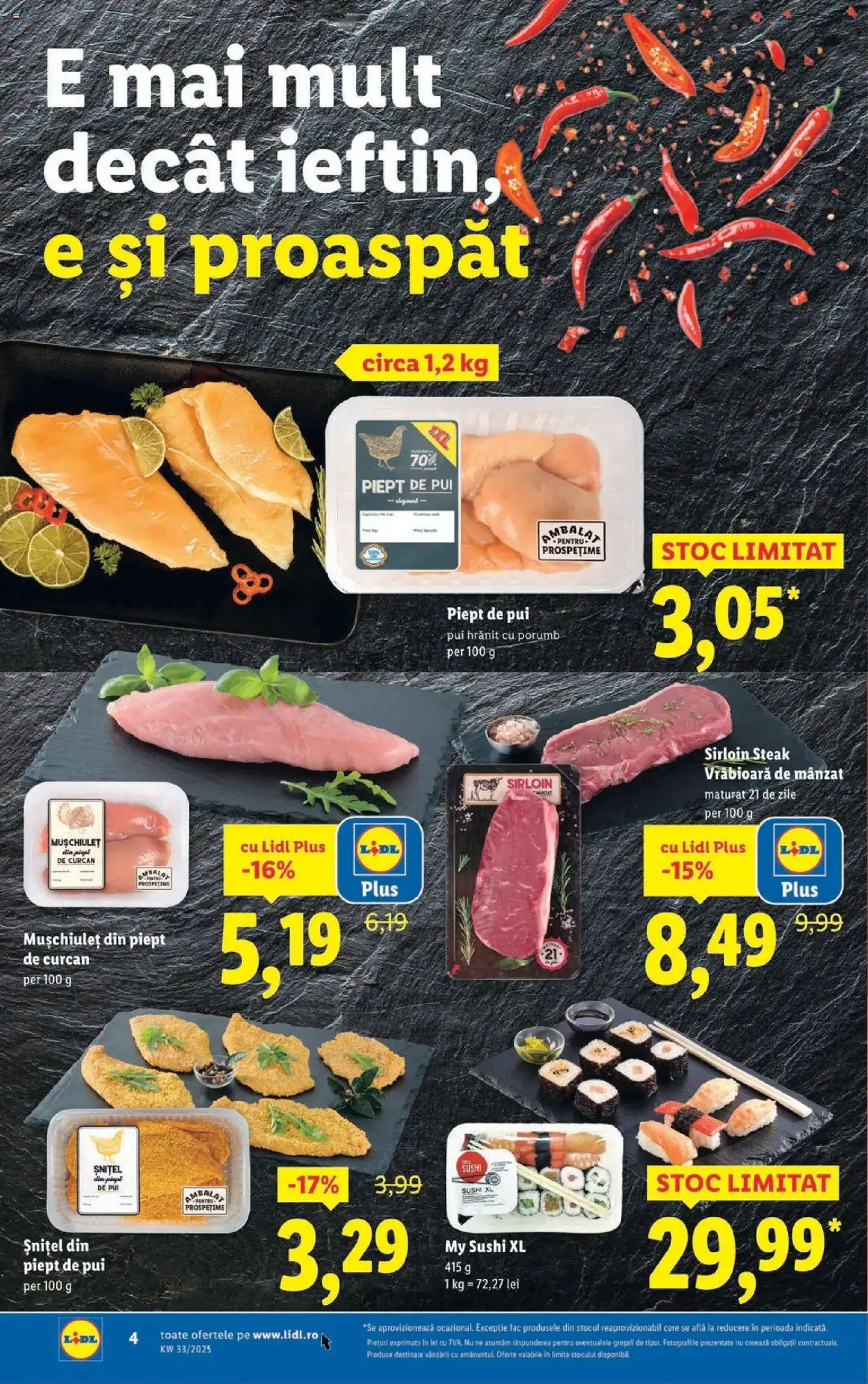 Catalog Lidl - cataloage valabile începând cu 11.08.2025 pagina 4 din 38 Catalog Lidl - cataloage valabile începând cu 11.08.2025 pagina 4 din 38