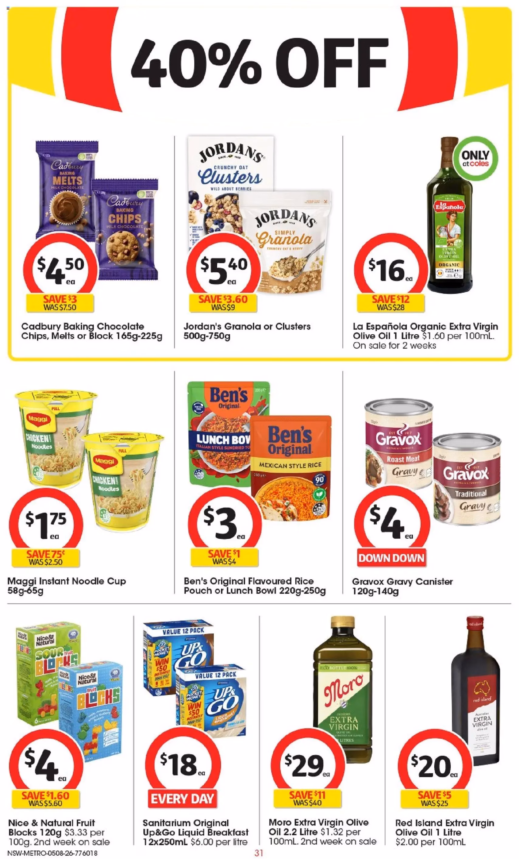 Coles catalogue - valid flyer from 04/08/2026, page 31 of 52