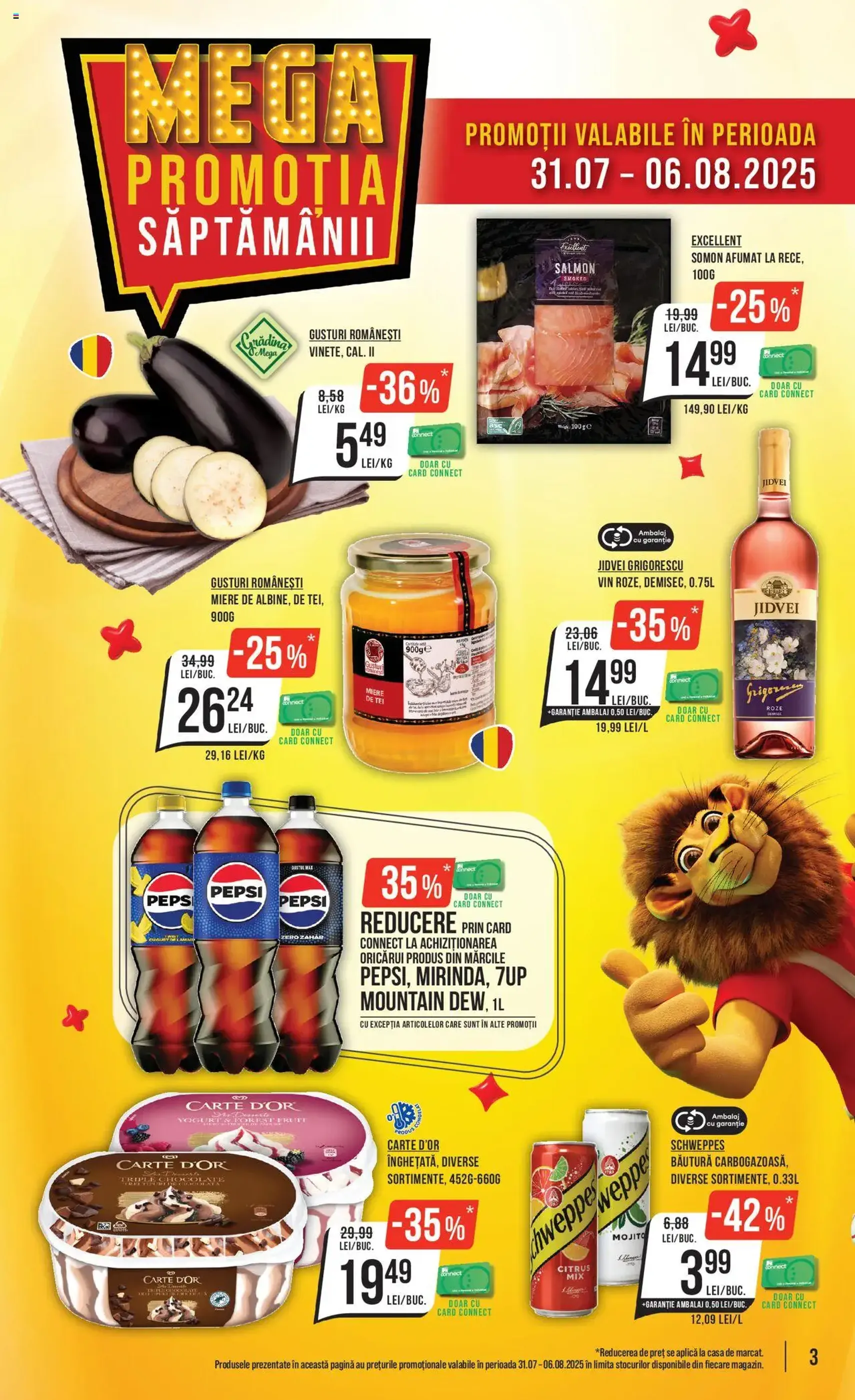 Catalog Mega Image - cataloage valabile începând cu 31.07.2025 pagina 3 din 24 Catalog Mega Image - cataloage valabile începând cu 31.07.2025 pagina 3 din 24