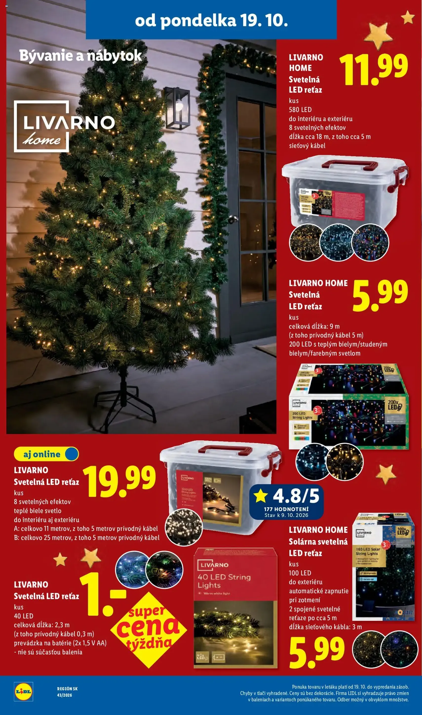 Lidl leták - platný leták od 19.10.2026 strana 69 z 120