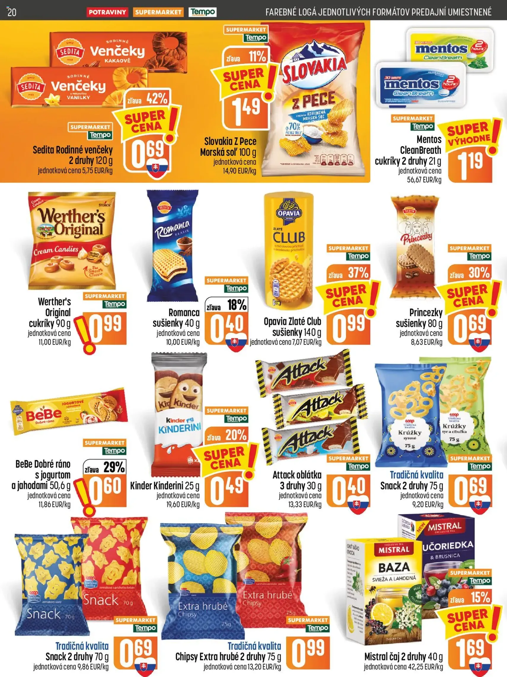 COOP Jednota leták - platný leták od 08.10.2026 strana 20 z 28
