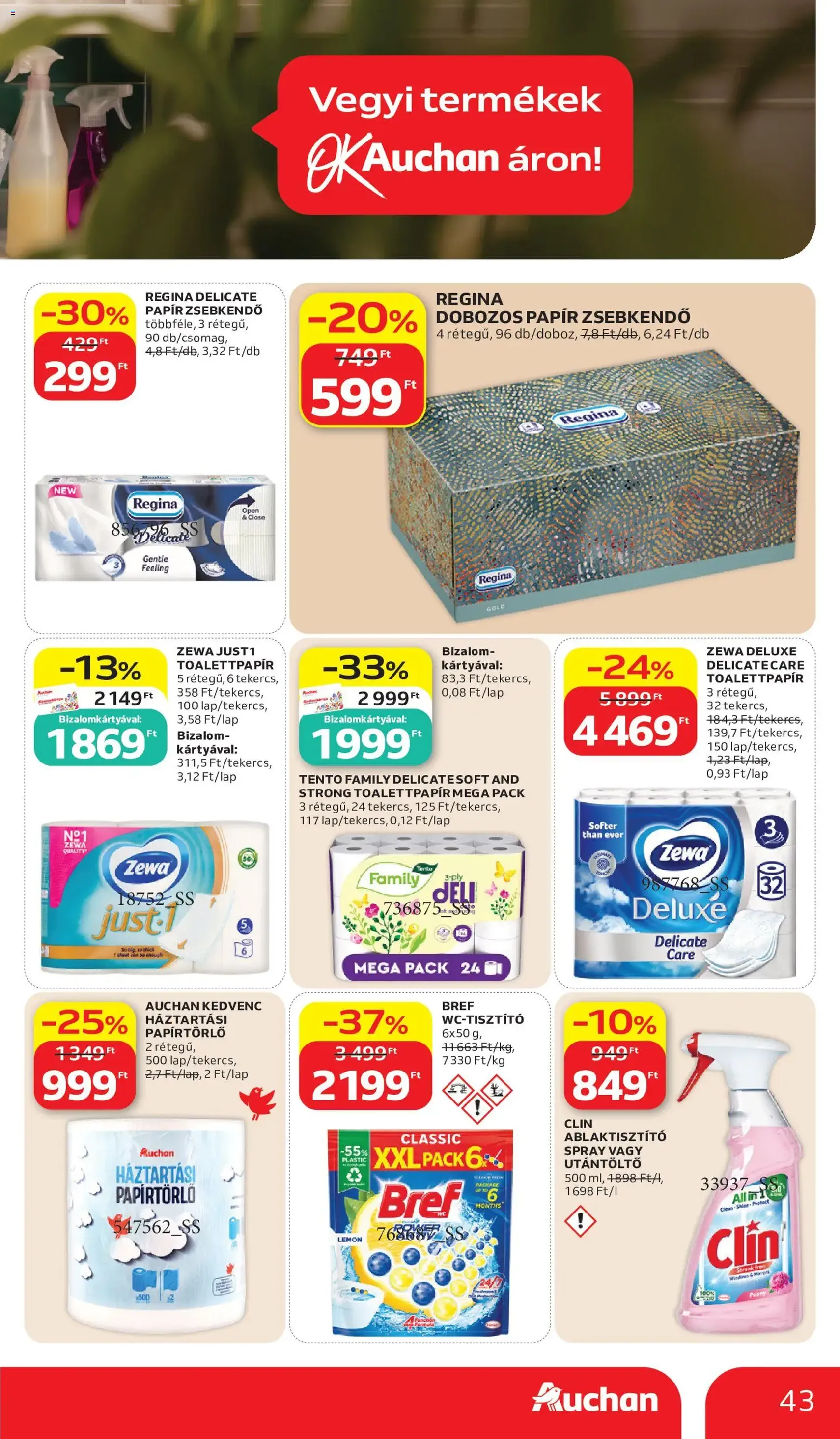 Auchan akciós újság - 2026.07.02. érvényes szórólap 43 oldal 56 oldalból