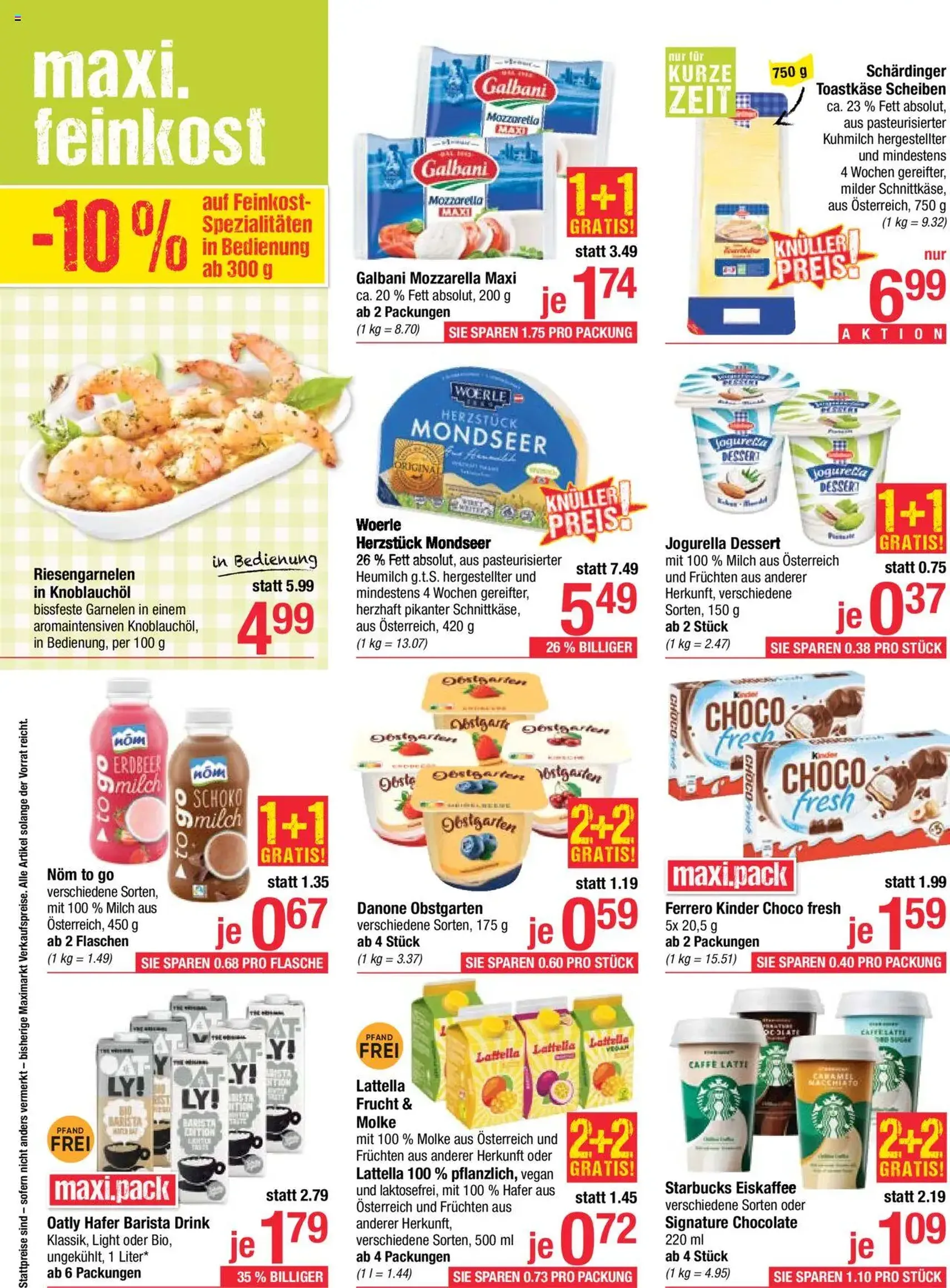 Maximarkt Flugblatt - Gültiger Prospekt ab 25.08.2025, Seite 10 von insgesamt 28 Maximarkt Flugblatt - Gültiger Prospekt ab 25.08.2025, Seite 10 von insgesamt 28