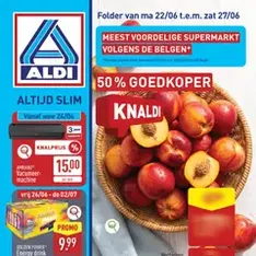 Aldi folder week 26 - voorvertoning van de folder geldig vanaf 22/06/2026