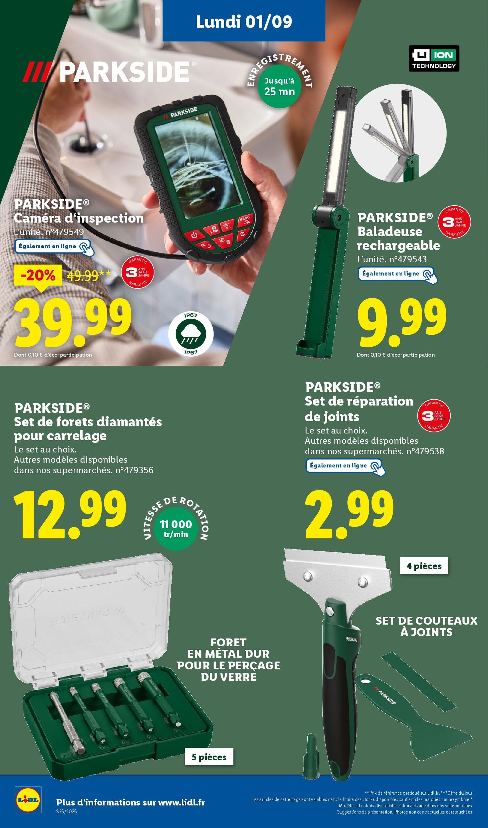 LIDL catalogue semaine 35 - brochure valable à partir du 28/08/2025, page 65 sur 73 LIDL catalogue semaine 35 - brochure valable à partir du 28/08/2025, page 65 sur 73