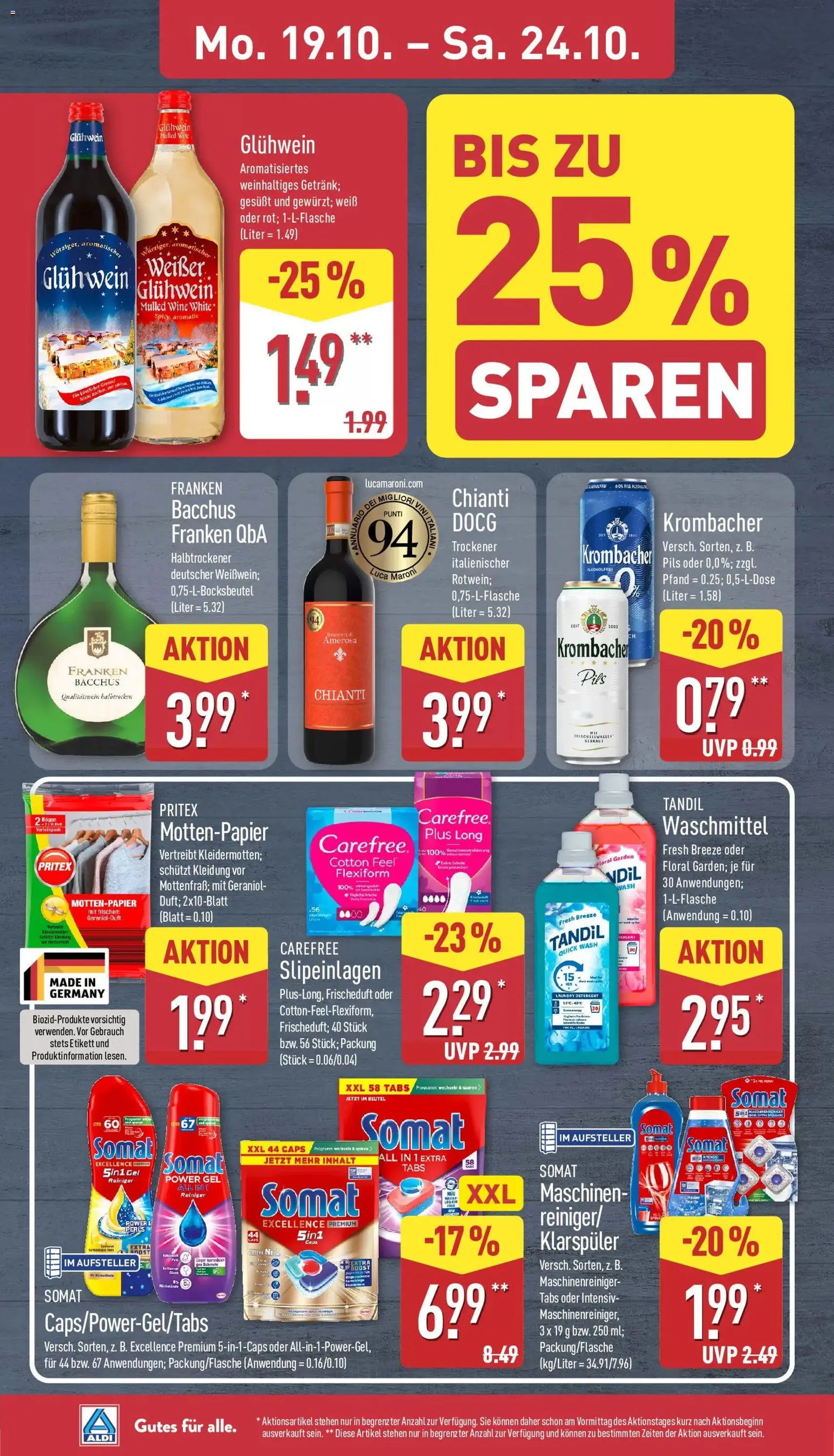 Aldi Prospekt - Gültiger Prospekt ab 19.10.2026, Seite 8 von insgesamt 46