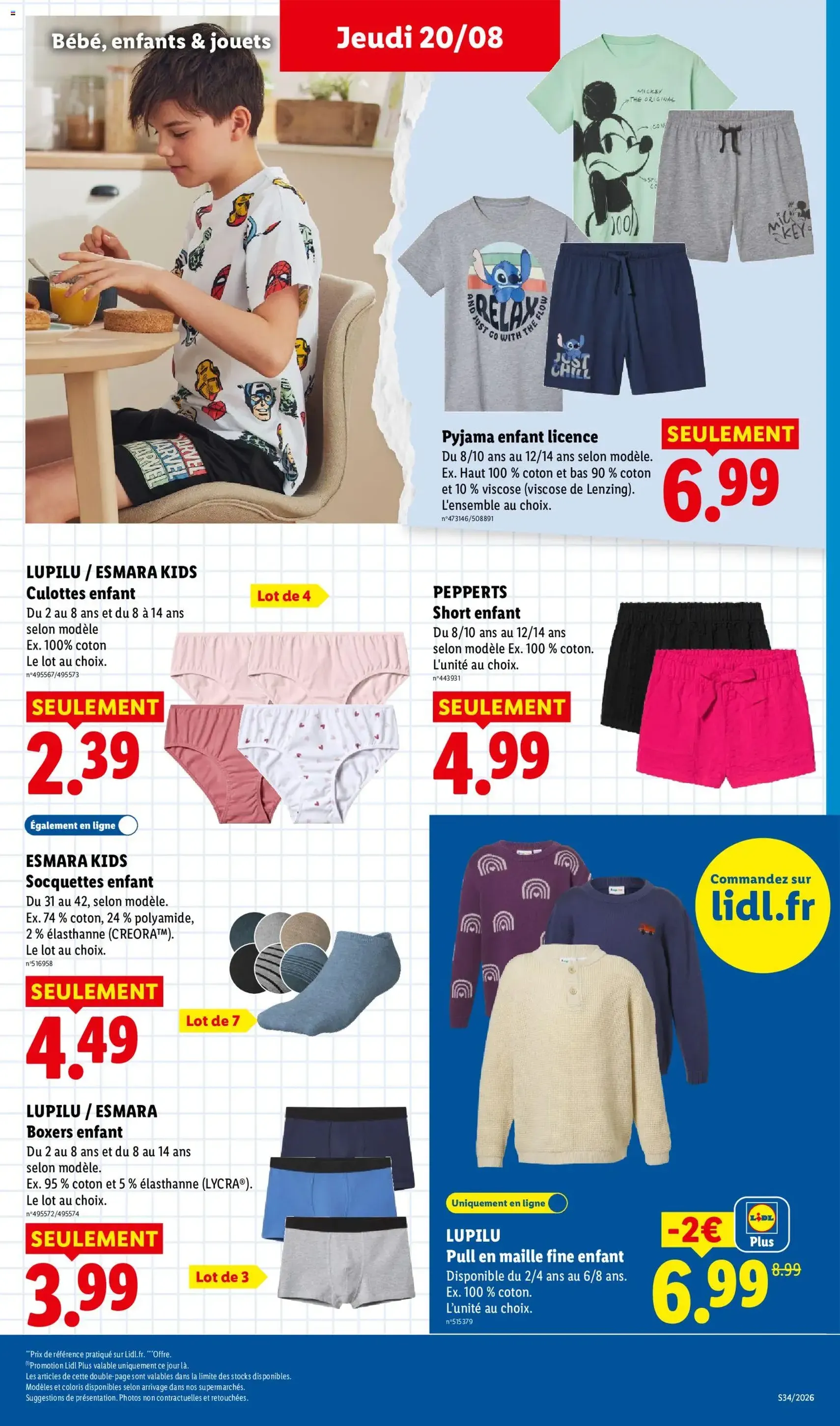LIDL catalogue - brochure valable à partir du 20/08/2026, page 45 sur 54