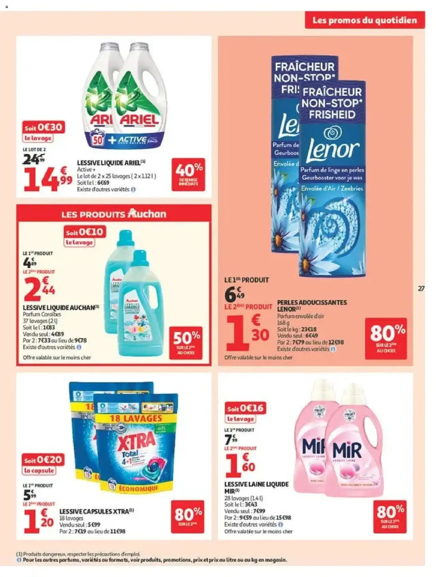 Auchan catalogue - brochure valable à partir du 11/08/2026, page 27 sur 34