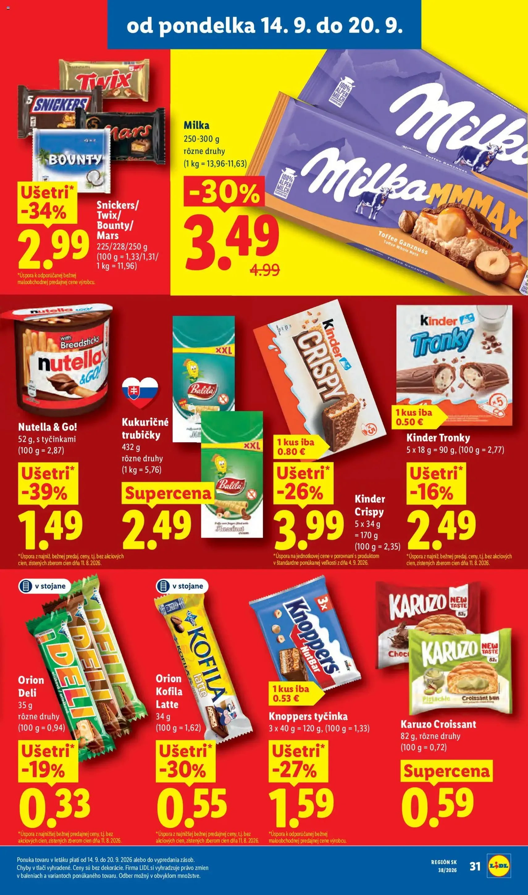 Lidl leták - platný leták od 14.09.2026 strana 43 z 105