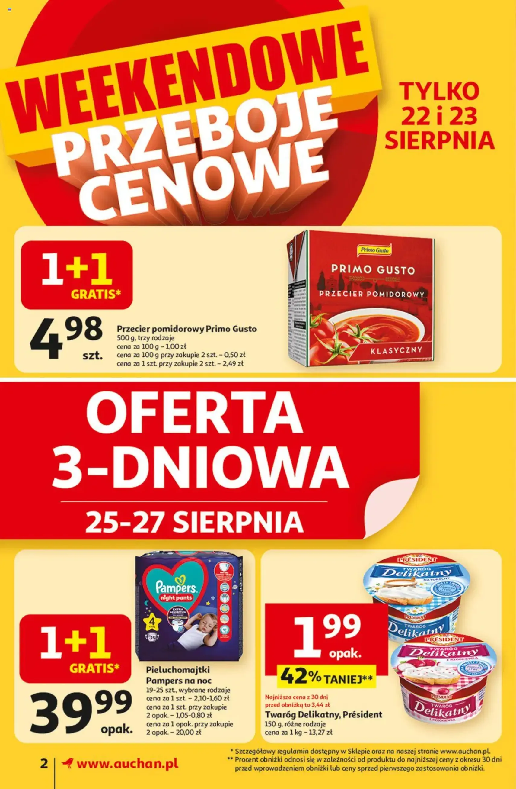 Auchan Gazetka - ważny gazetka od 21.08.2025 strona 2 z 8 Auchan Gazetka - ważny gazetka od 21.08.2025 strona 2 z 8