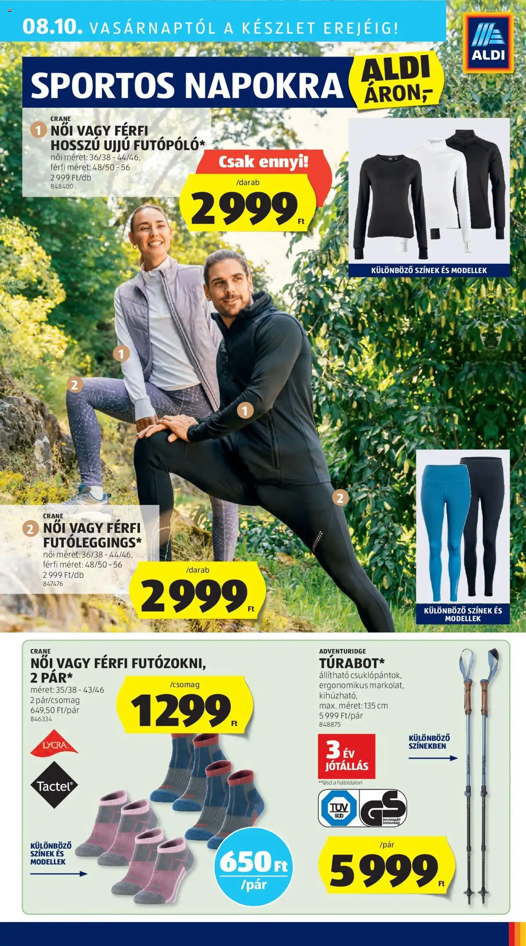 Aldi Akciós újság - 2025.08.07. érvényes szórólap 47 oldal 52 oldalból Aldi Akciós újság - 2025.08.07. érvényes szórólap 47 oldal 52 oldalból