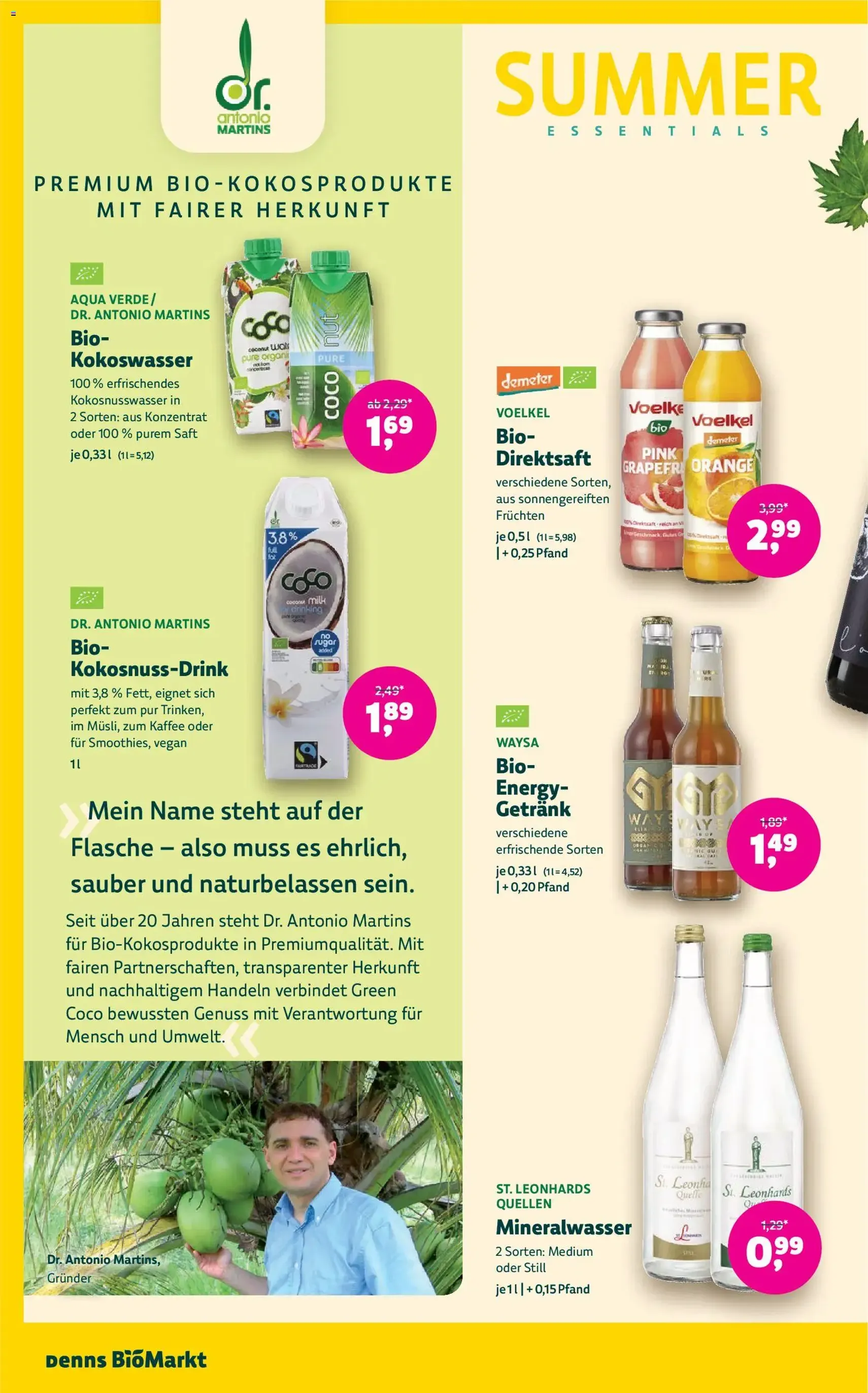 Denns BioMarkt Angebote - Gültiger Prospekt ab 17.06.2026, Seite 12 von insgesamt 14