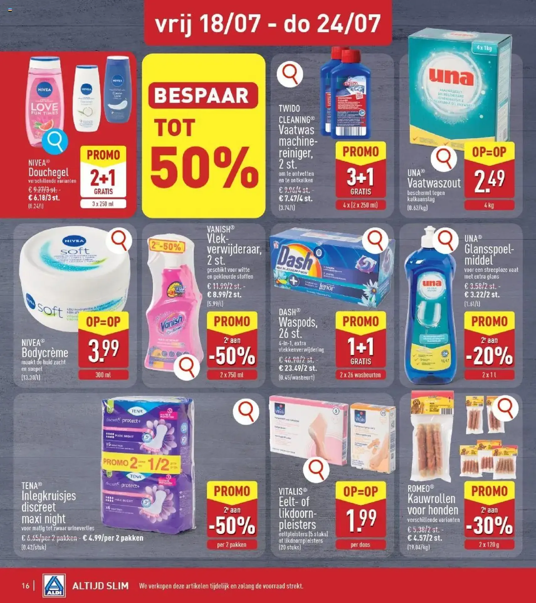Aldi folder week 29 - geldige folder vanaf 14/07/2025 pagina 16 van 24