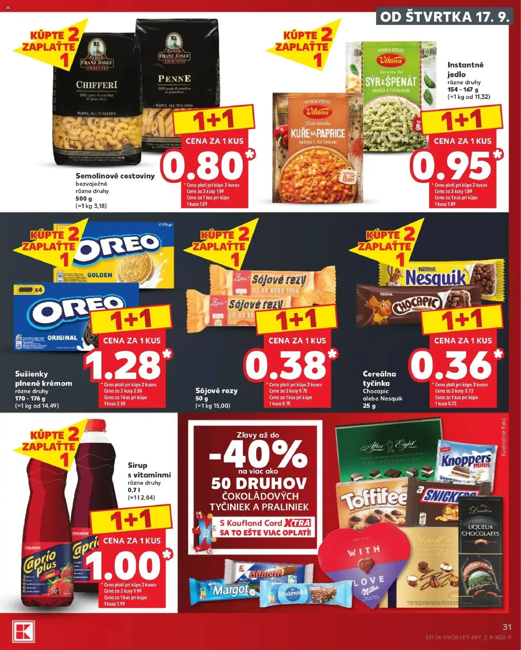 Kaufland leták - platný leták od 17.09.2026 strana 31 z 84